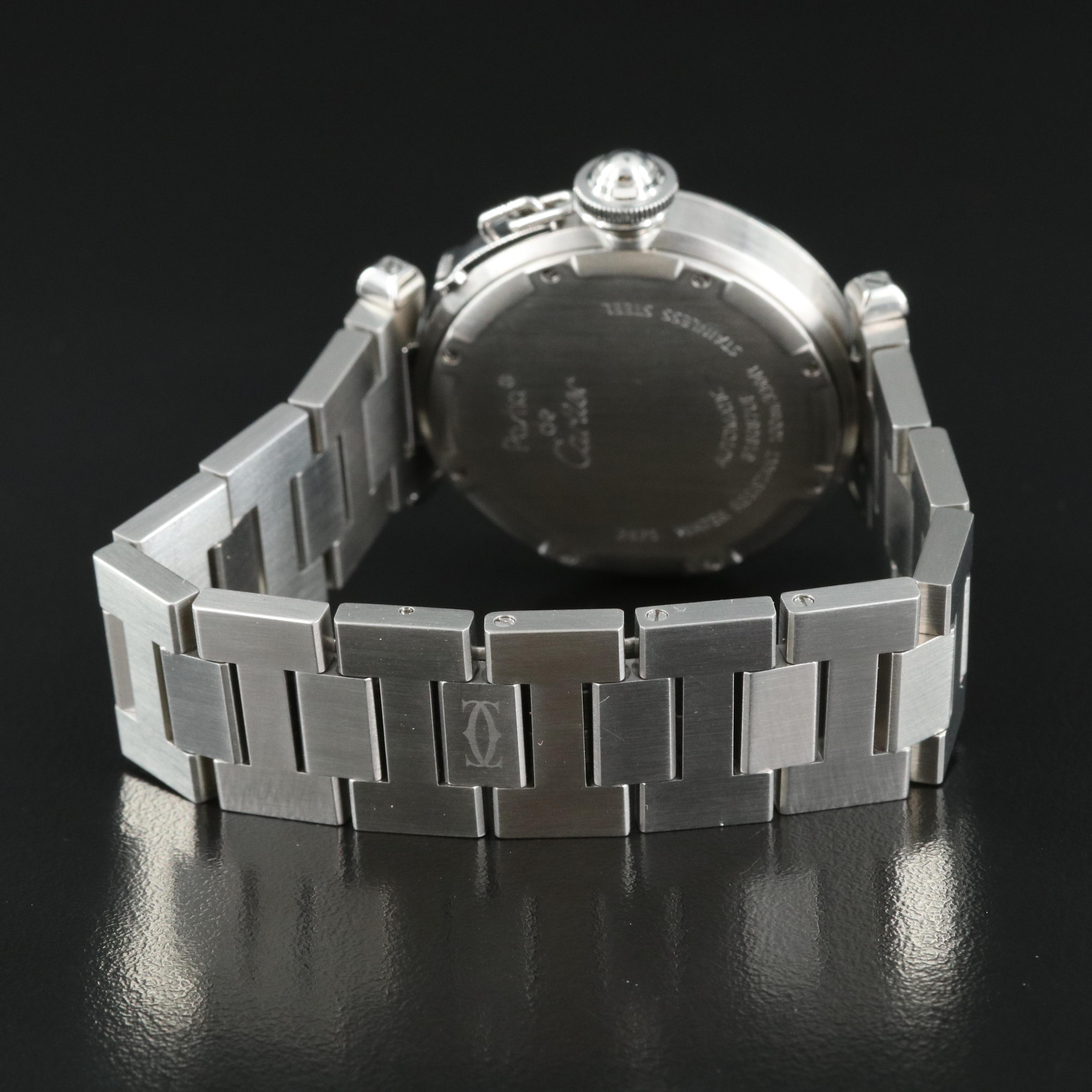 Cartier Pasha de Cartier Stainless Steel Automatic Watch