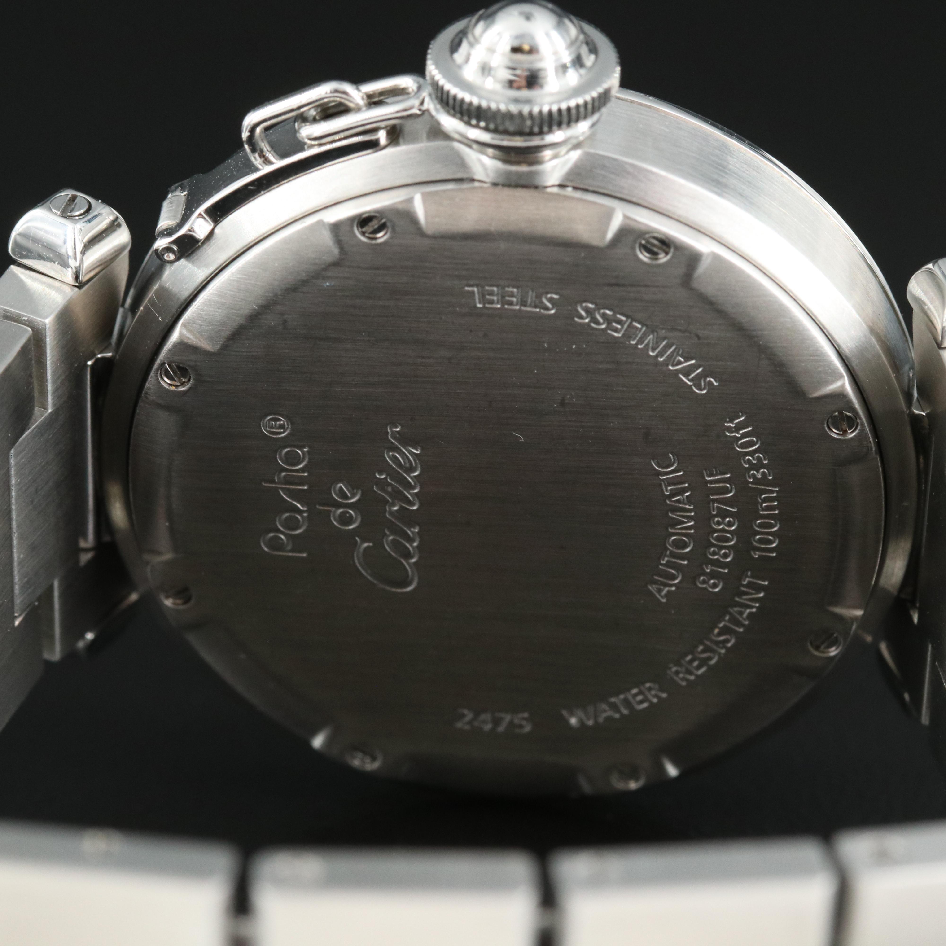 Cartier Pasha de Cartier Stainless Steel Automatic Watch