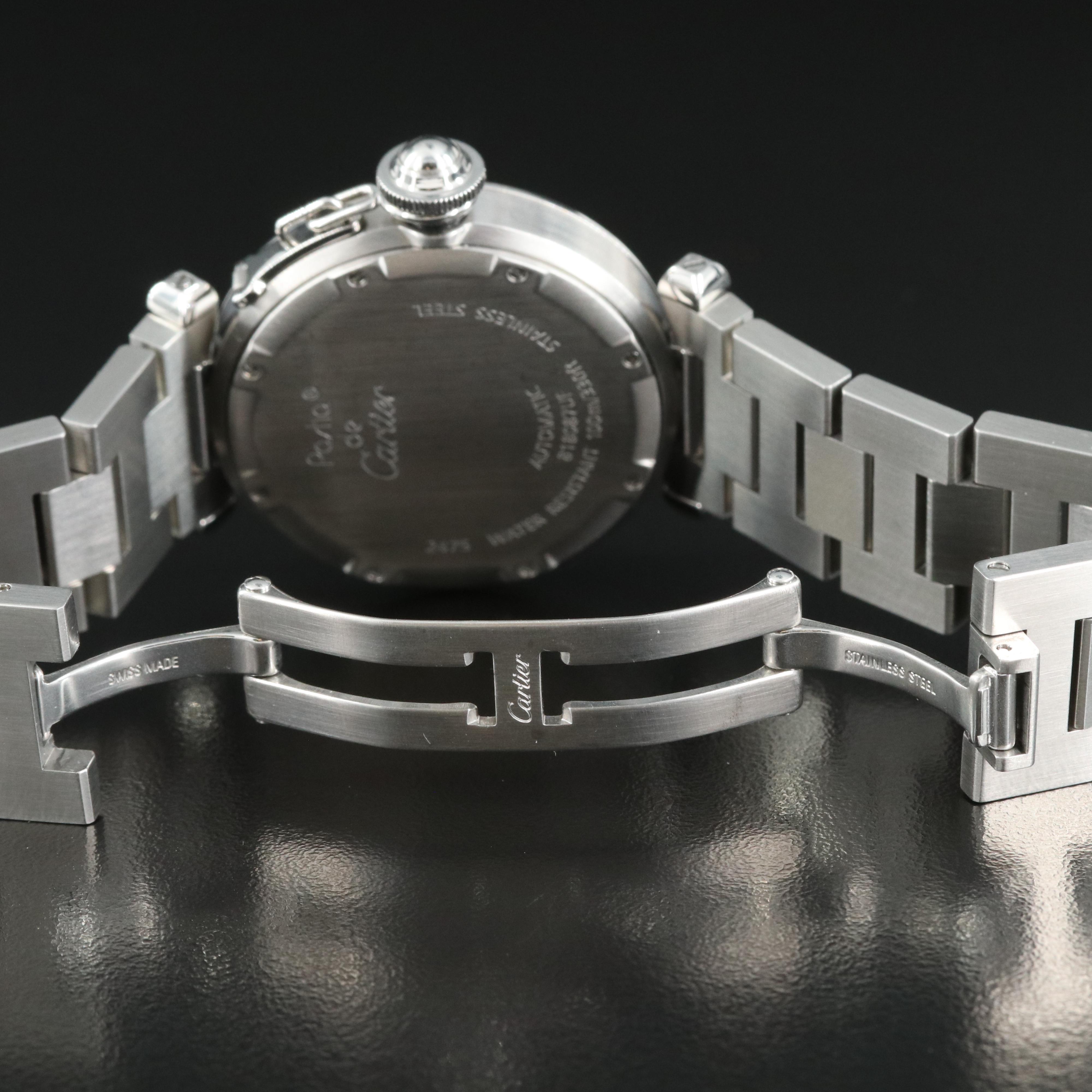 Cartier Pasha de Cartier Stainless Steel Automatic Watch