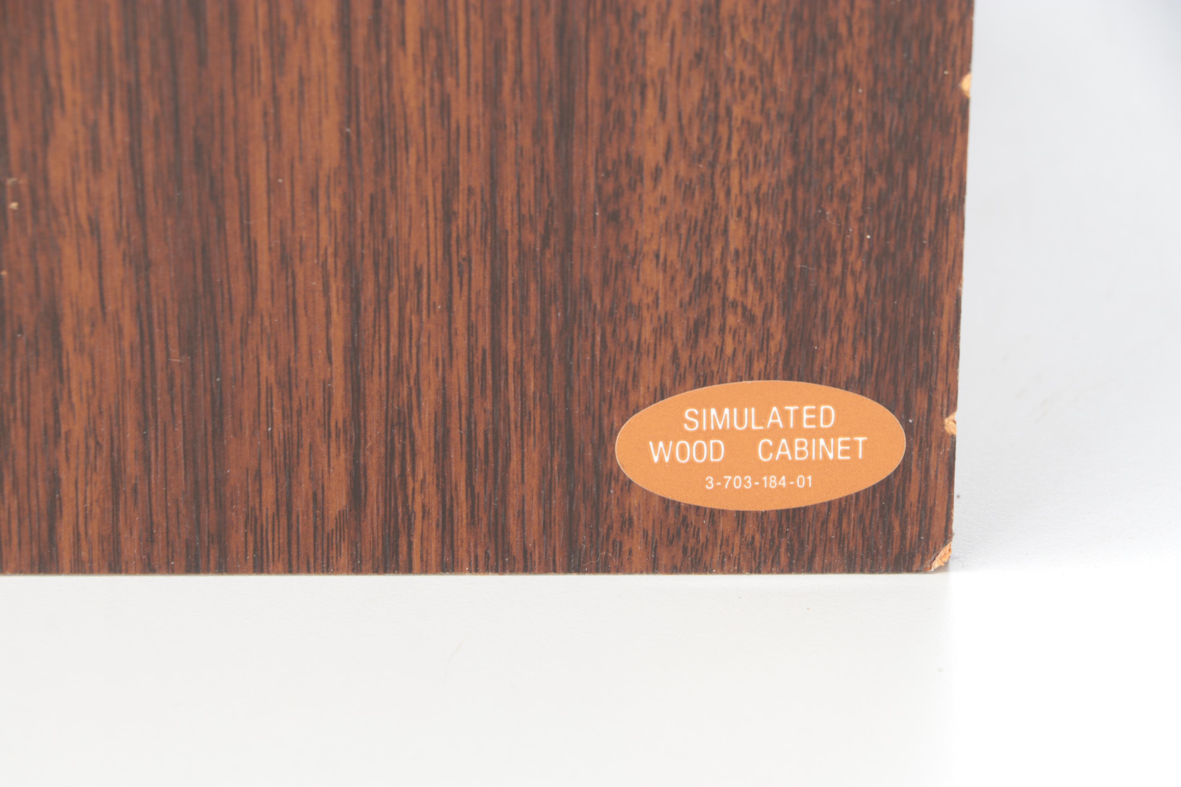 Sony Rosewood Veneer SS-U400 Floor Standing Speakers