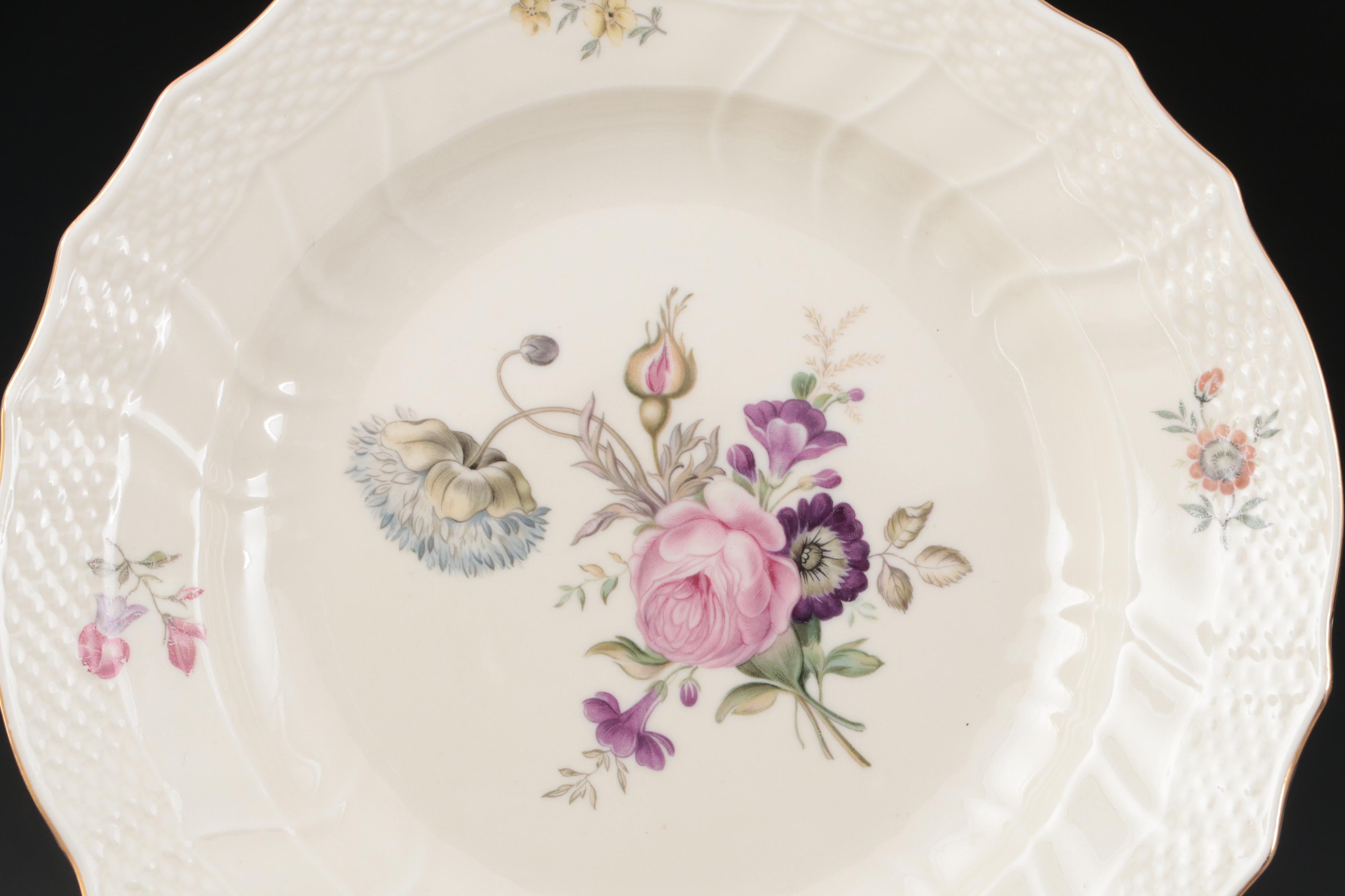 Royal Copenhagen "Frijsenborg" Porcelain Dinnerware and Serveware