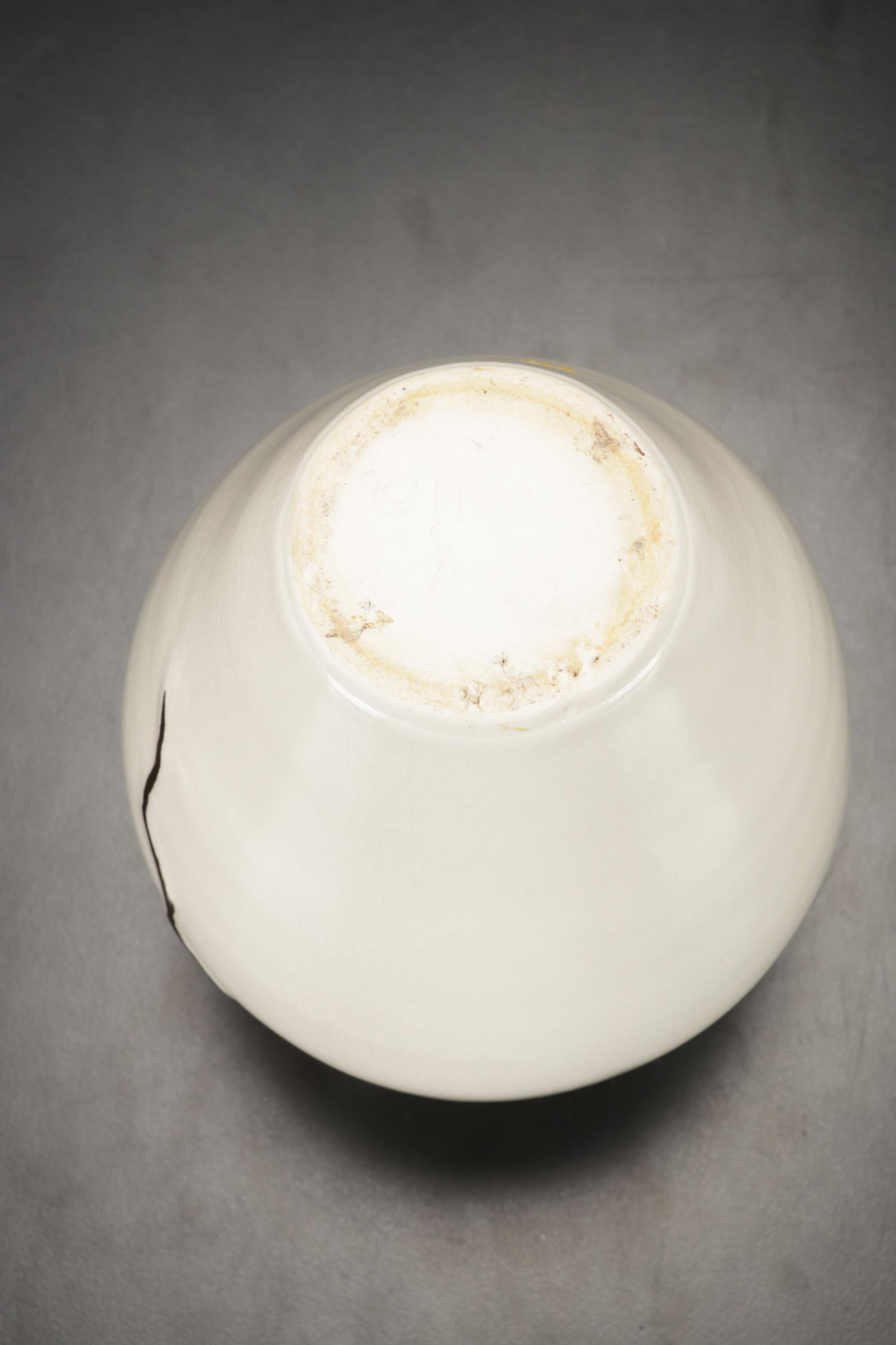 Blue Sky Porcelain By Sara Lund Studios Figural Ceramic Vase