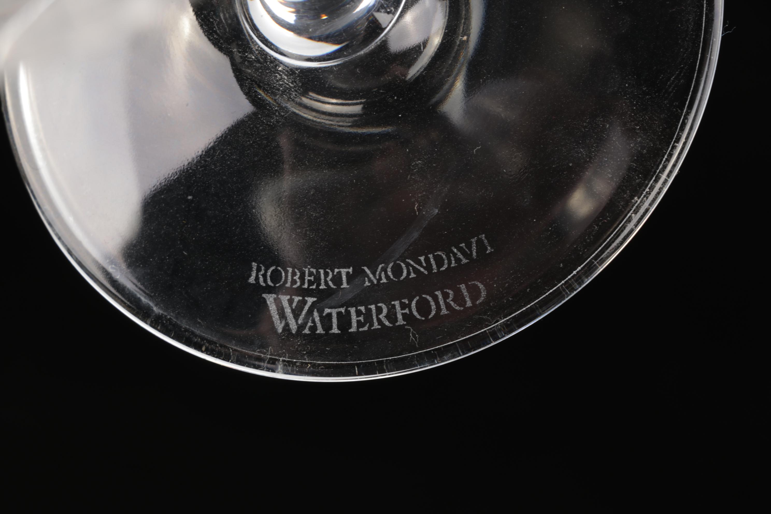 Robert Mondavi by Waterford Crystal Chardonnay Glasses