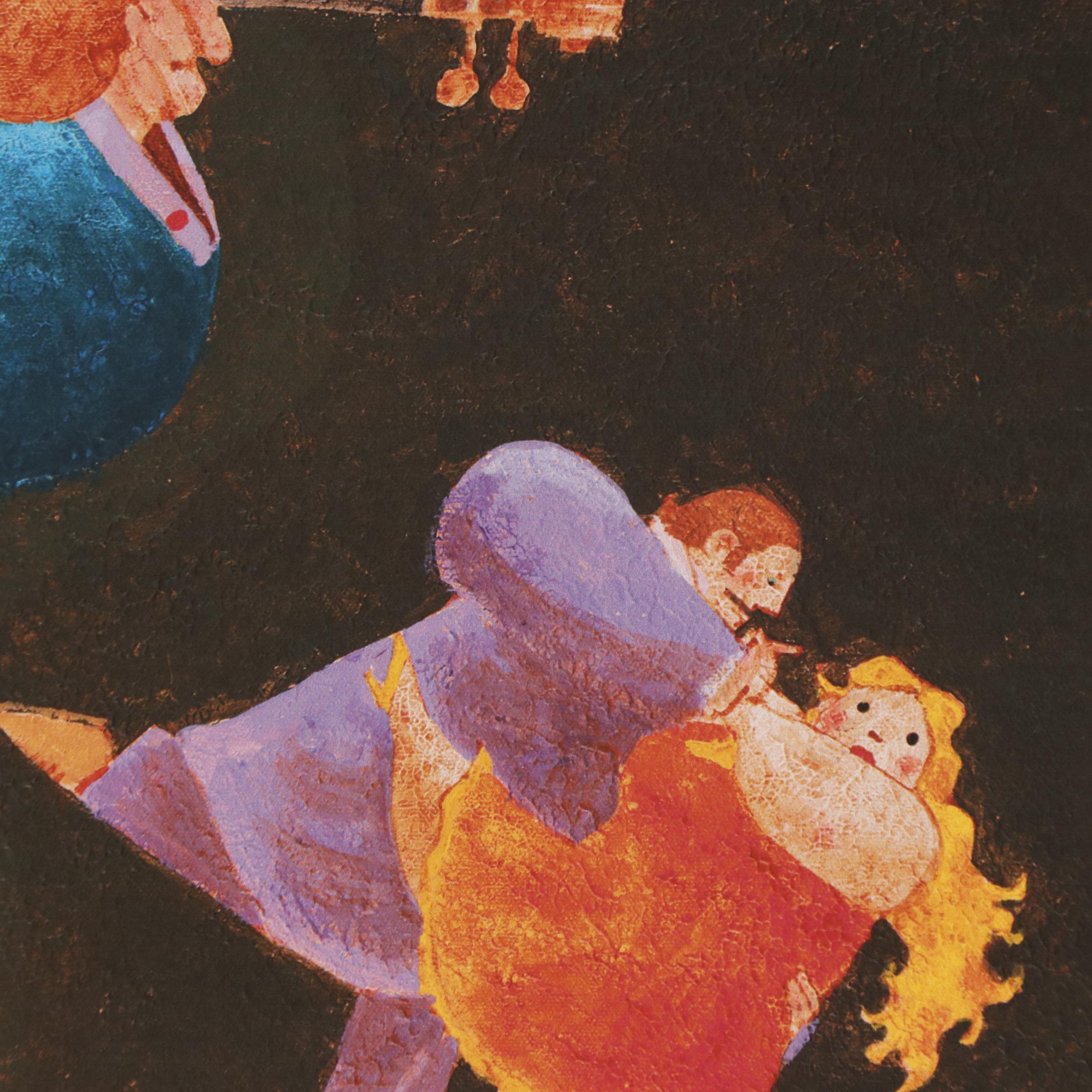 Toni Goffe Limited Edition Giclée "Blue Tango"