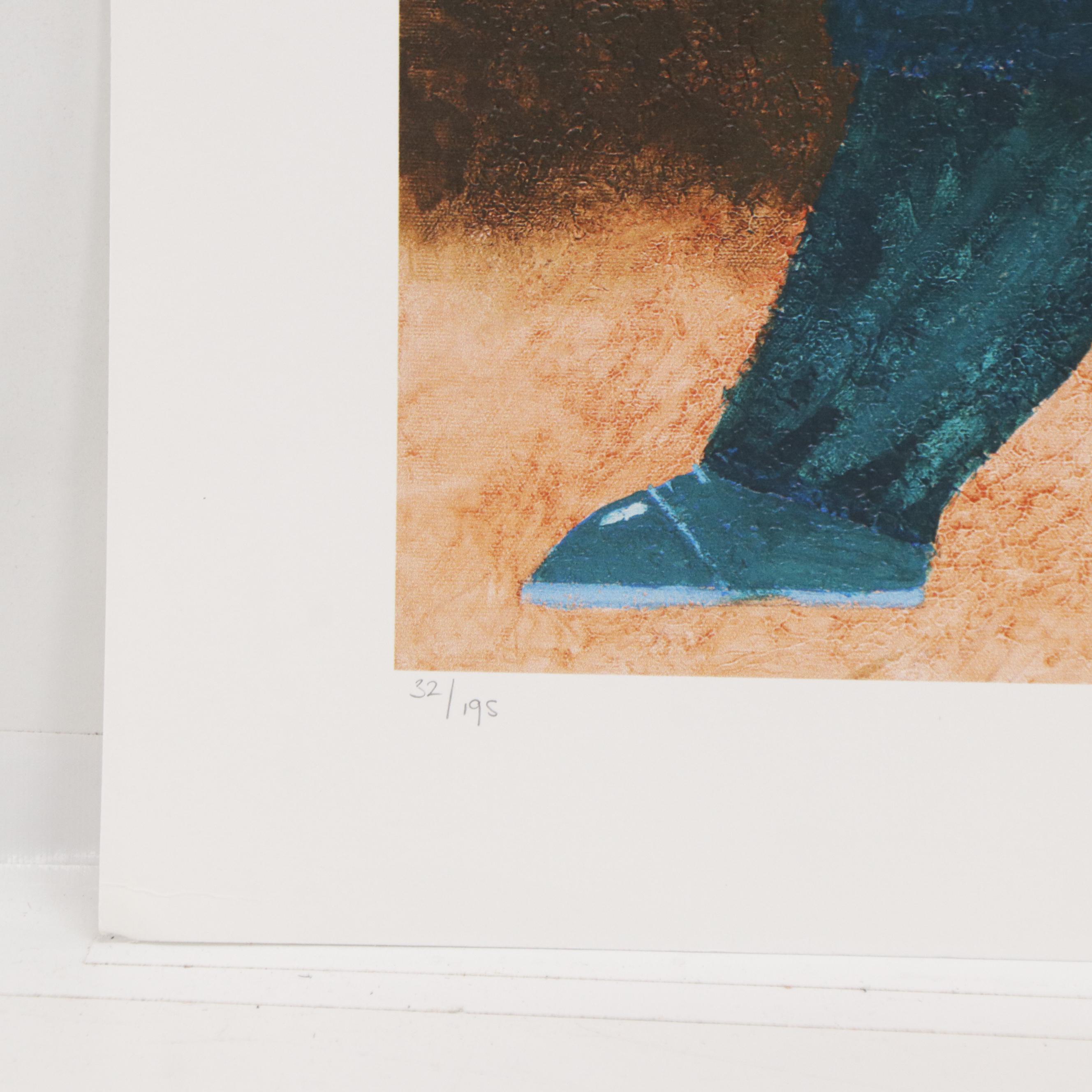 Toni Goffe Limited Edition Giclée "Blue Tango"