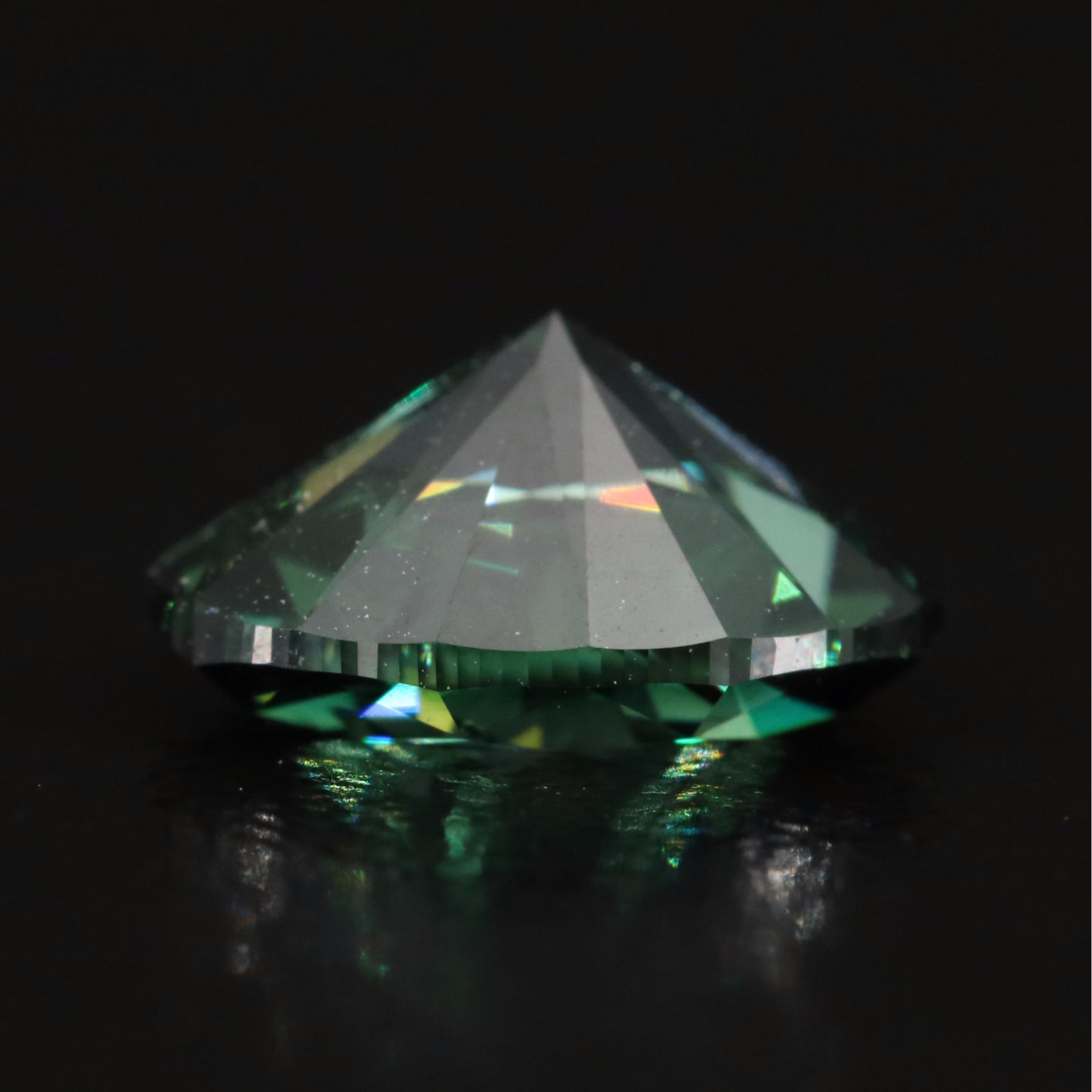 Loose 1.50 CT Fancy Dark Green Diamond