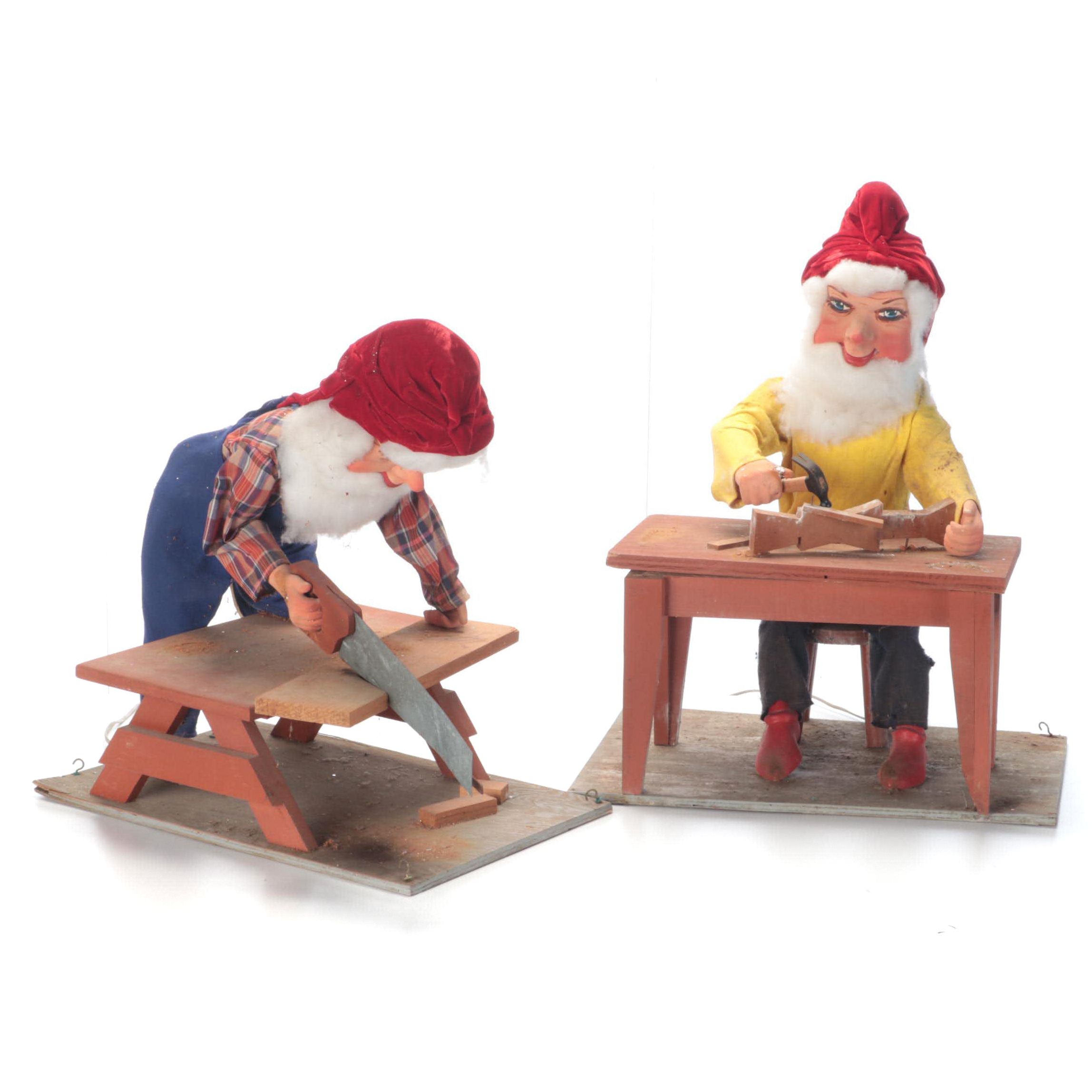 David Hamberger Store Display Christmas Elves