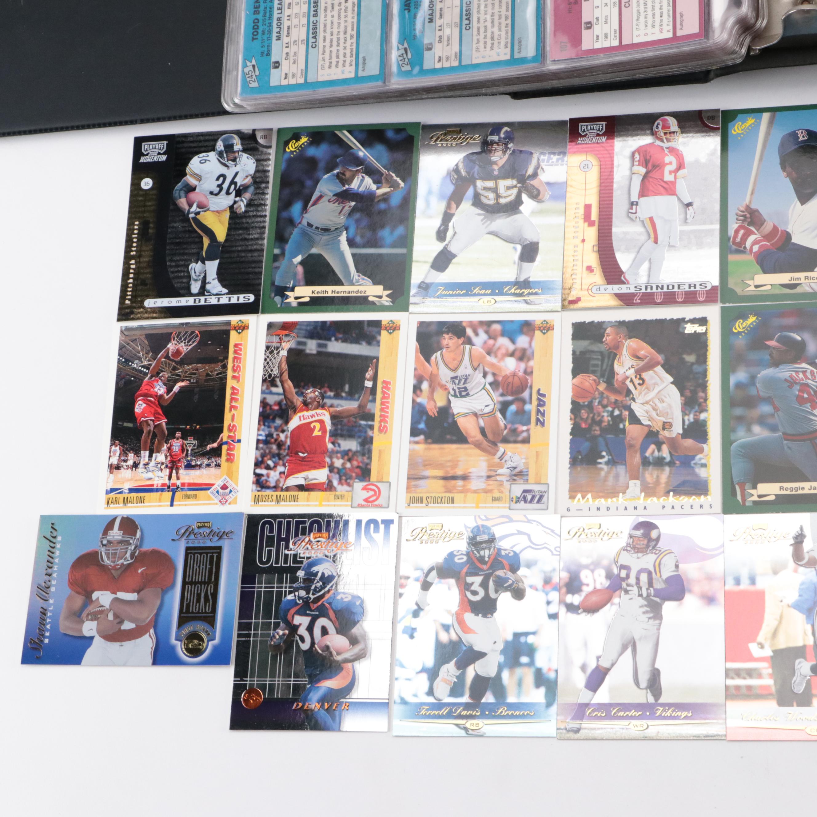 Classic with Other Sports Cards Featuring Steve Young and More, 1990s–2000s