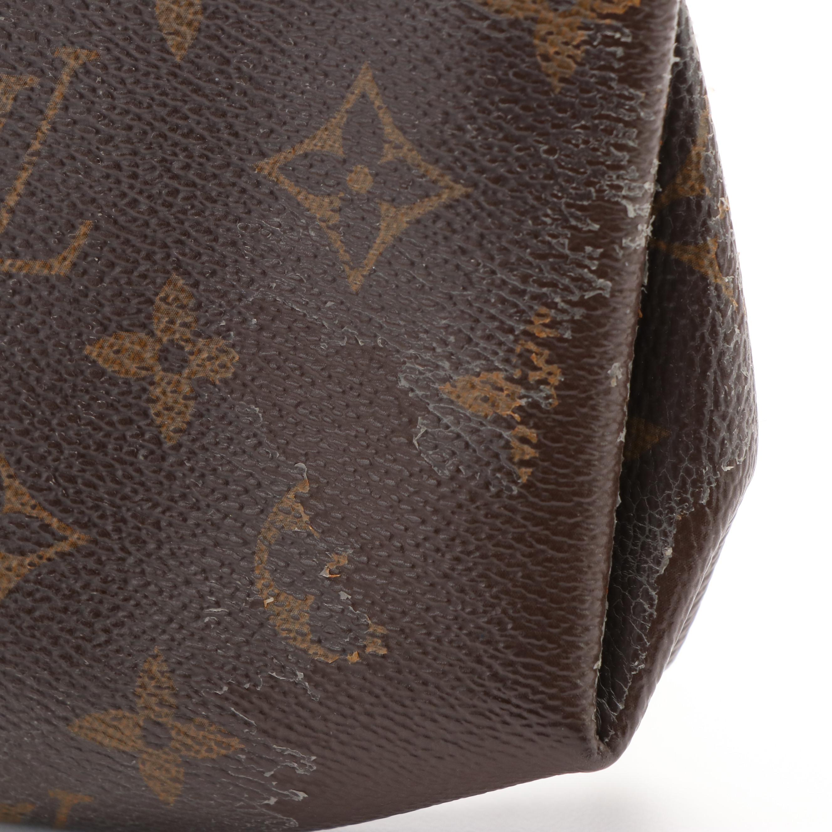 Louis Vuitton Pallas Clutch Crossbody Bag in Monogram Canvas