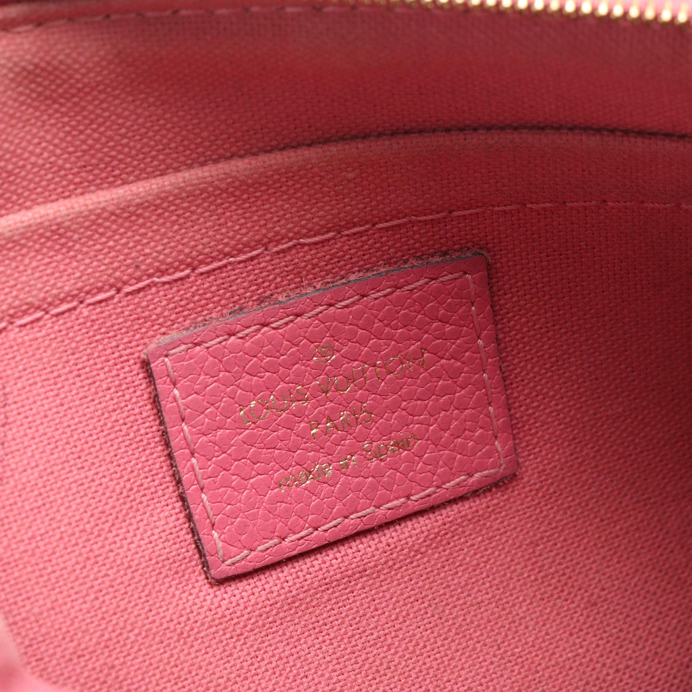 Louis Vuitton Pallas Clutch Crossbody Bag in Monogram Canvas