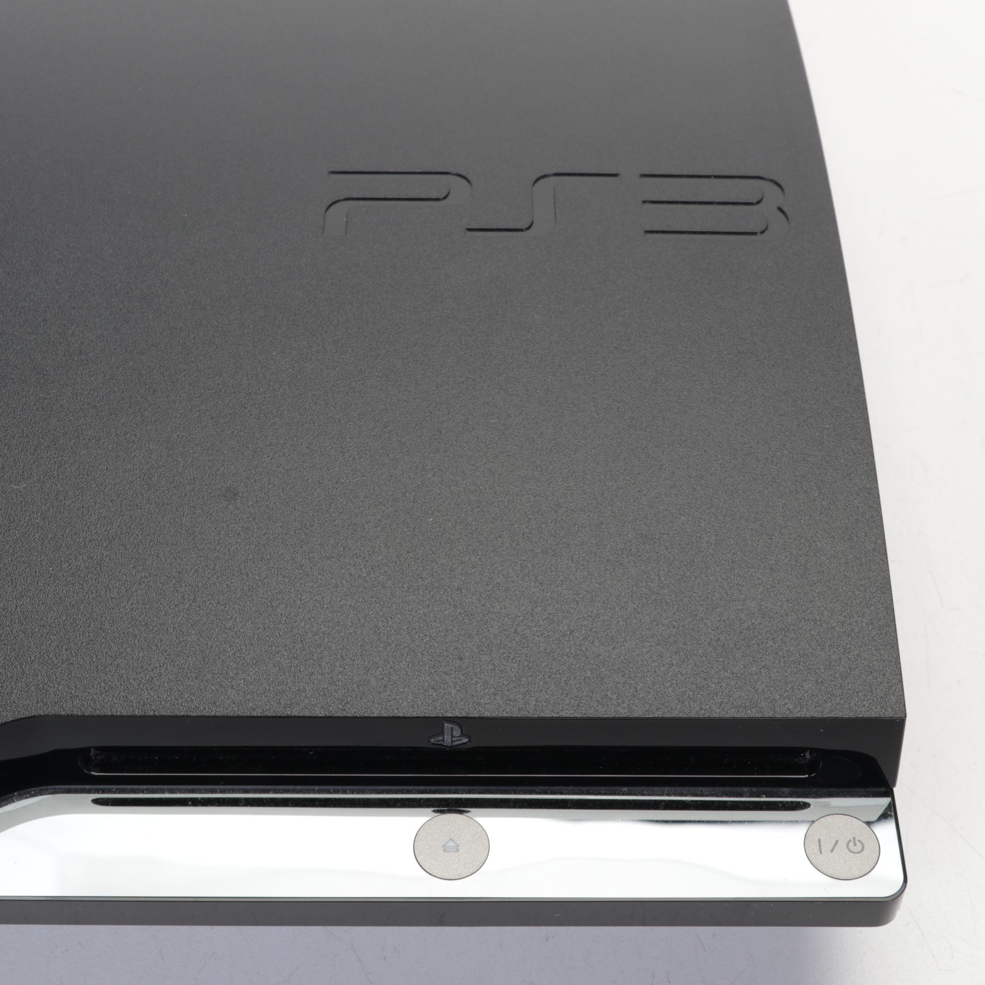 PlayStation 3 Gaming System with Controllers and Microphone/ Camera Component