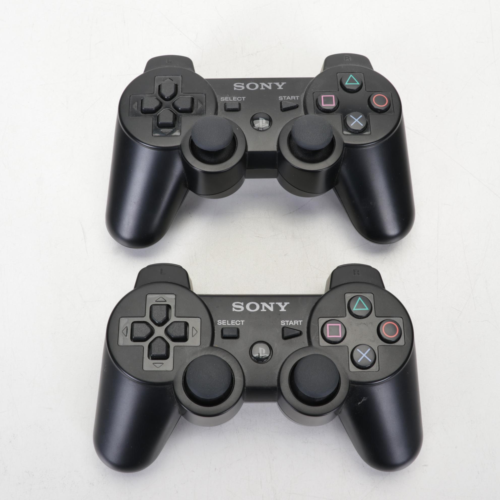 PlayStation 3 Gaming System with Controllers and Microphone/ Camera Component