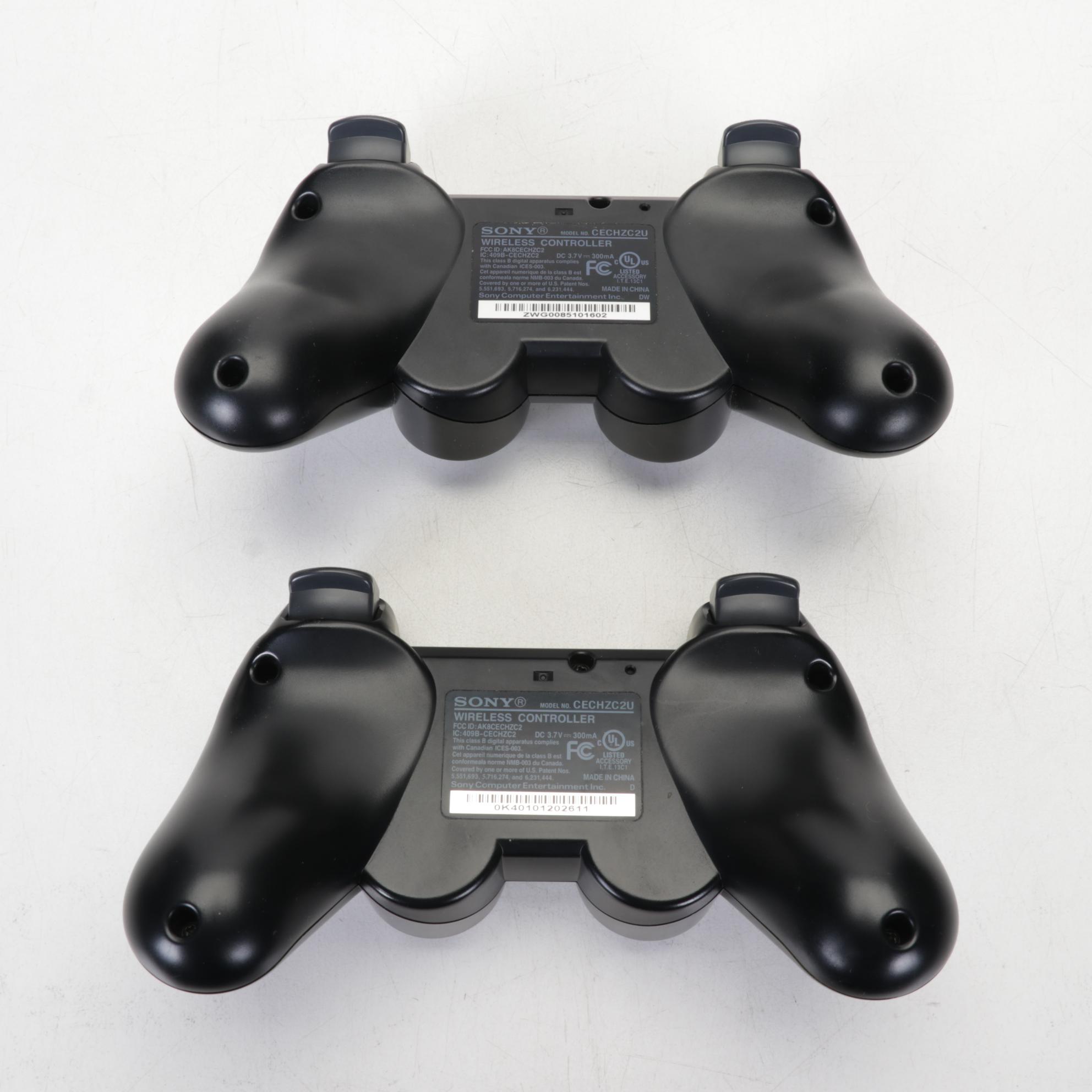 PlayStation 3 Gaming System with Controllers and Microphone/ Camera Component