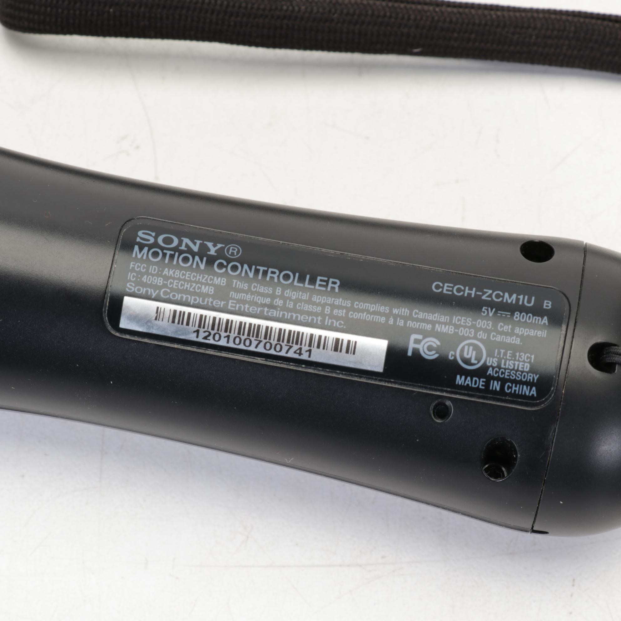 PlayStation 3 Gaming System with Controllers and Microphone/ Camera Component