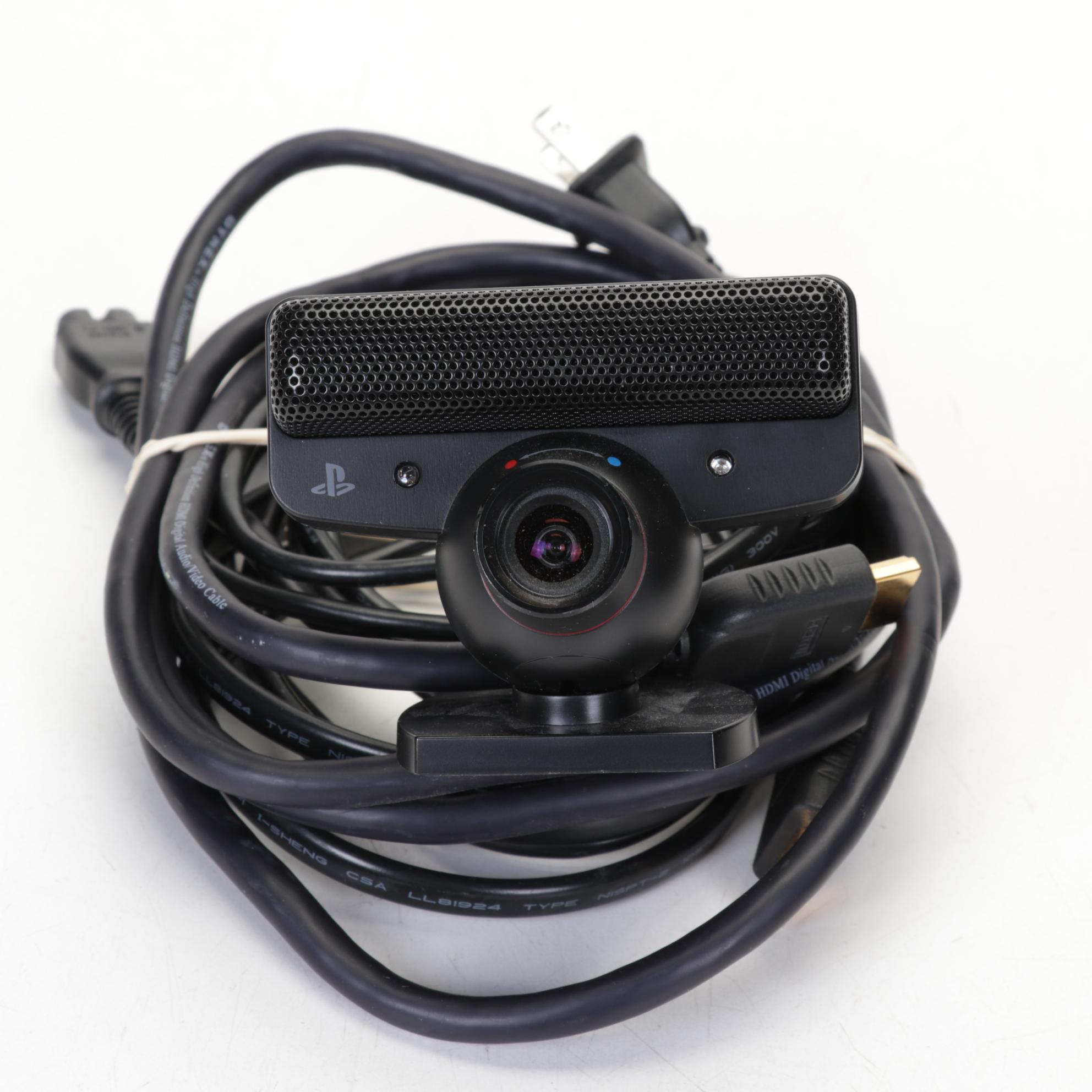 PlayStation 3 Gaming System with Controllers and Microphone/ Camera Component