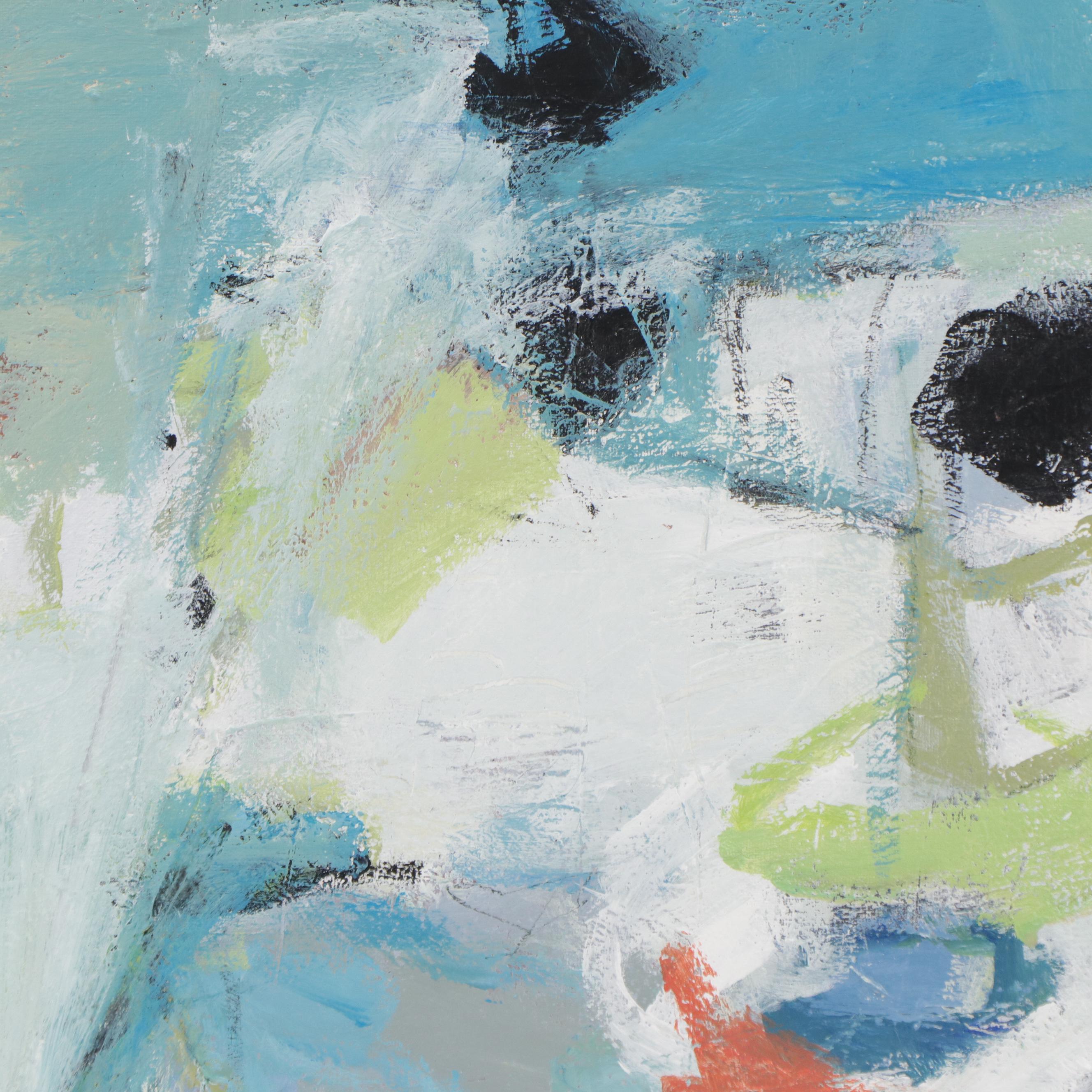 Lee Hafer Abstract Acrylic Painting, 21st Century