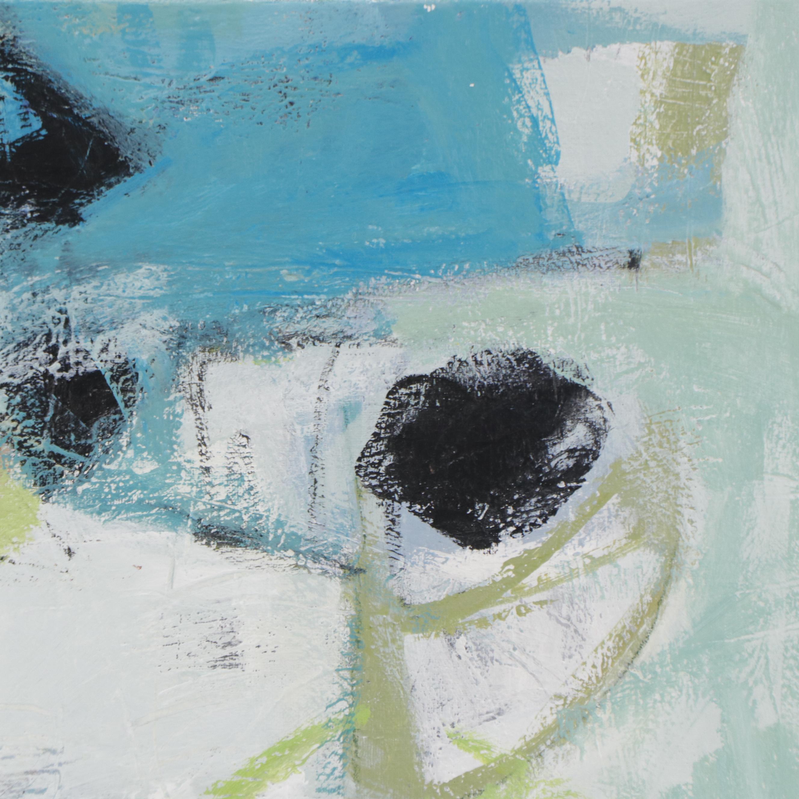 Lee Hafer Abstract Acrylic Painting, 21st Century