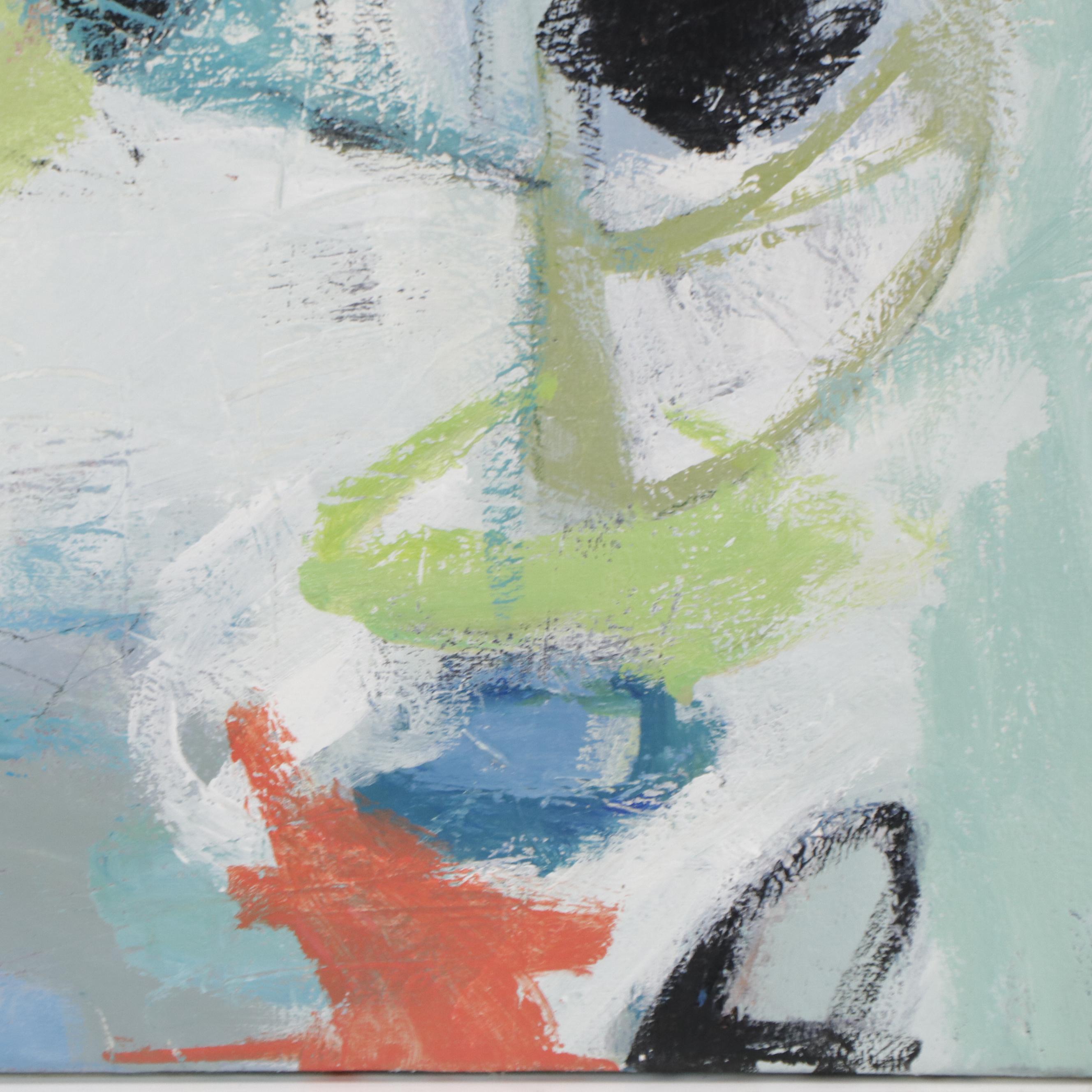 Lee Hafer Abstract Acrylic Painting, 21st Century