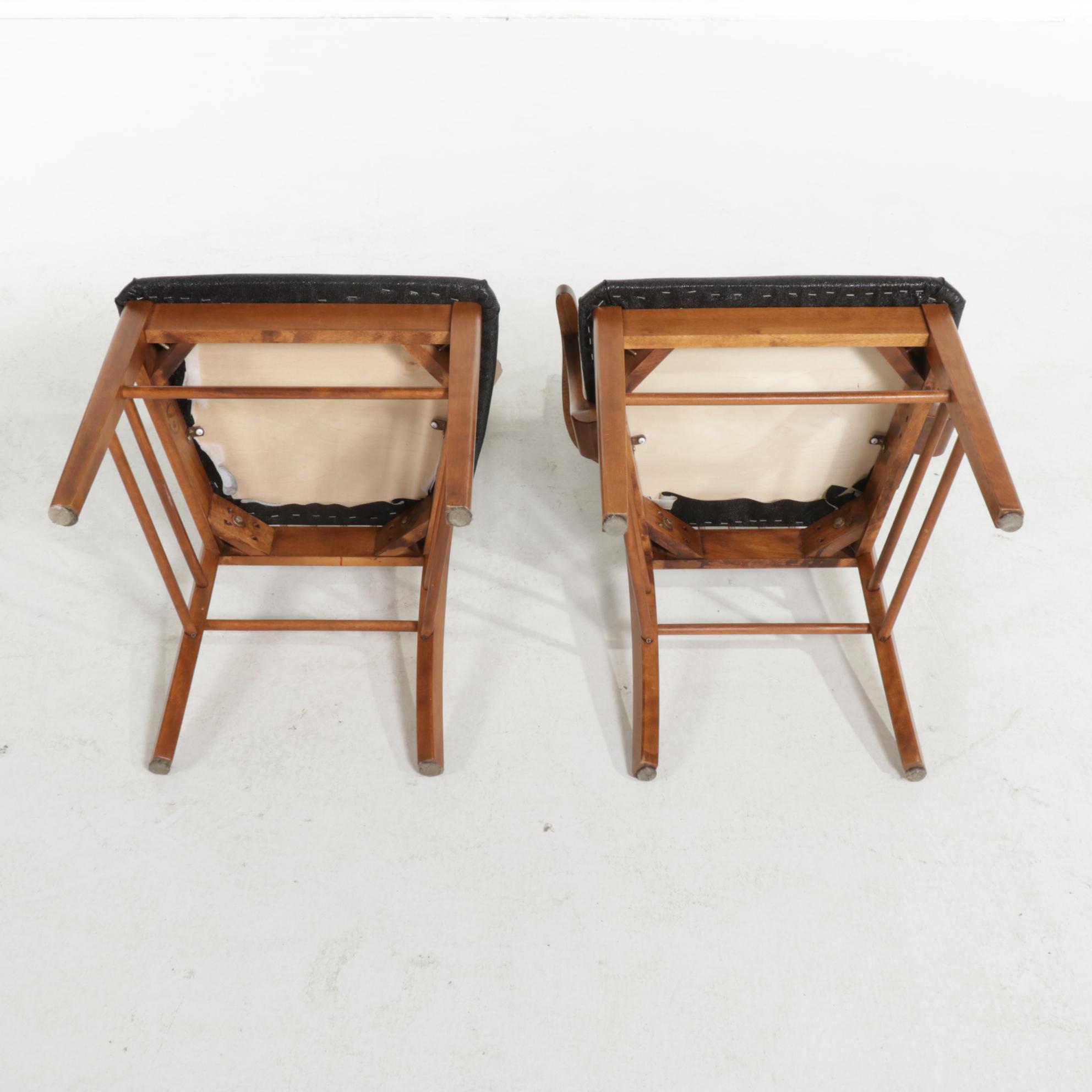 Bedard Cherry-Stained Seven-Piece Dining Set