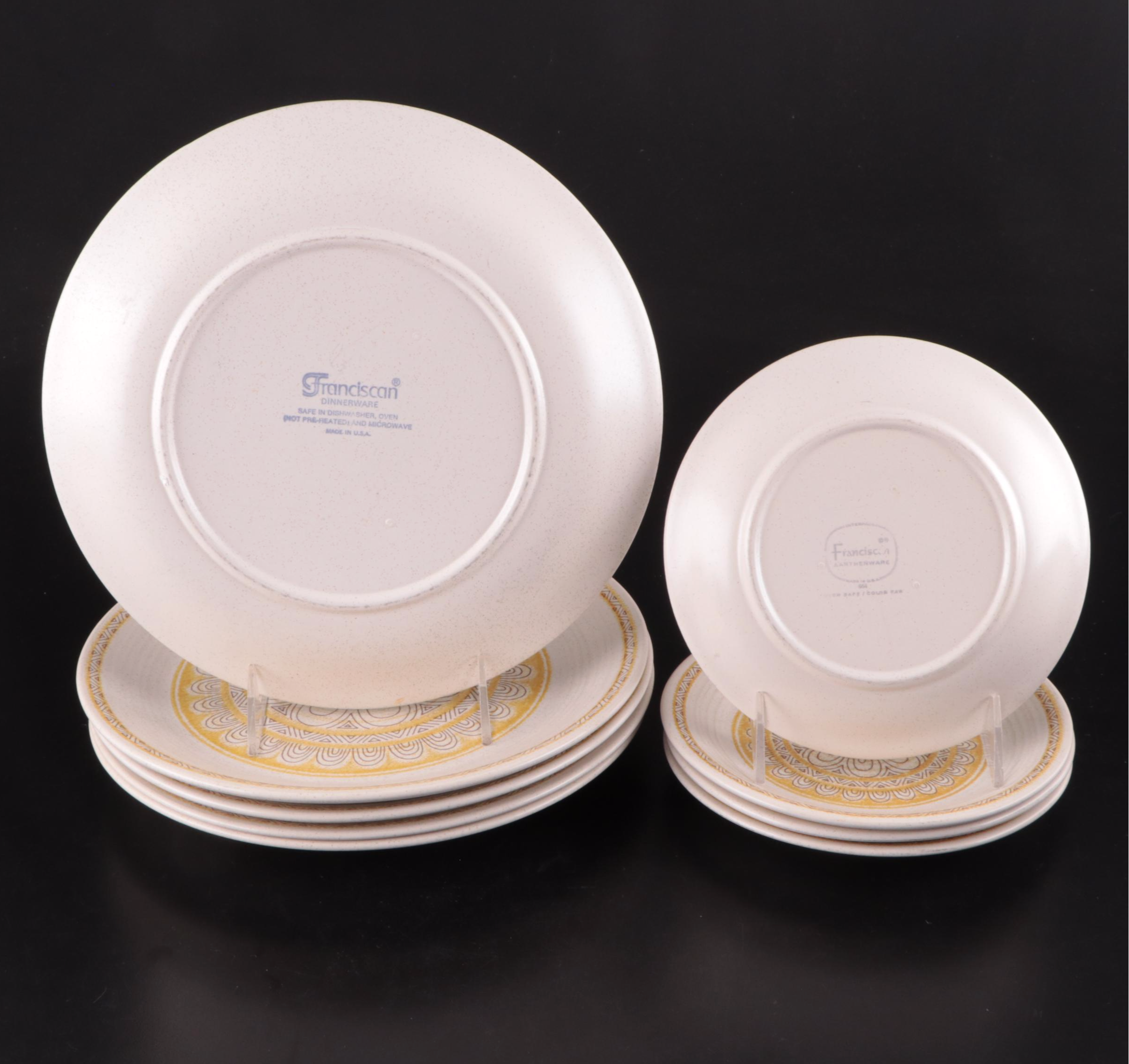Franciscan "Hacienda Gold" Dinnerware Collection EBTH