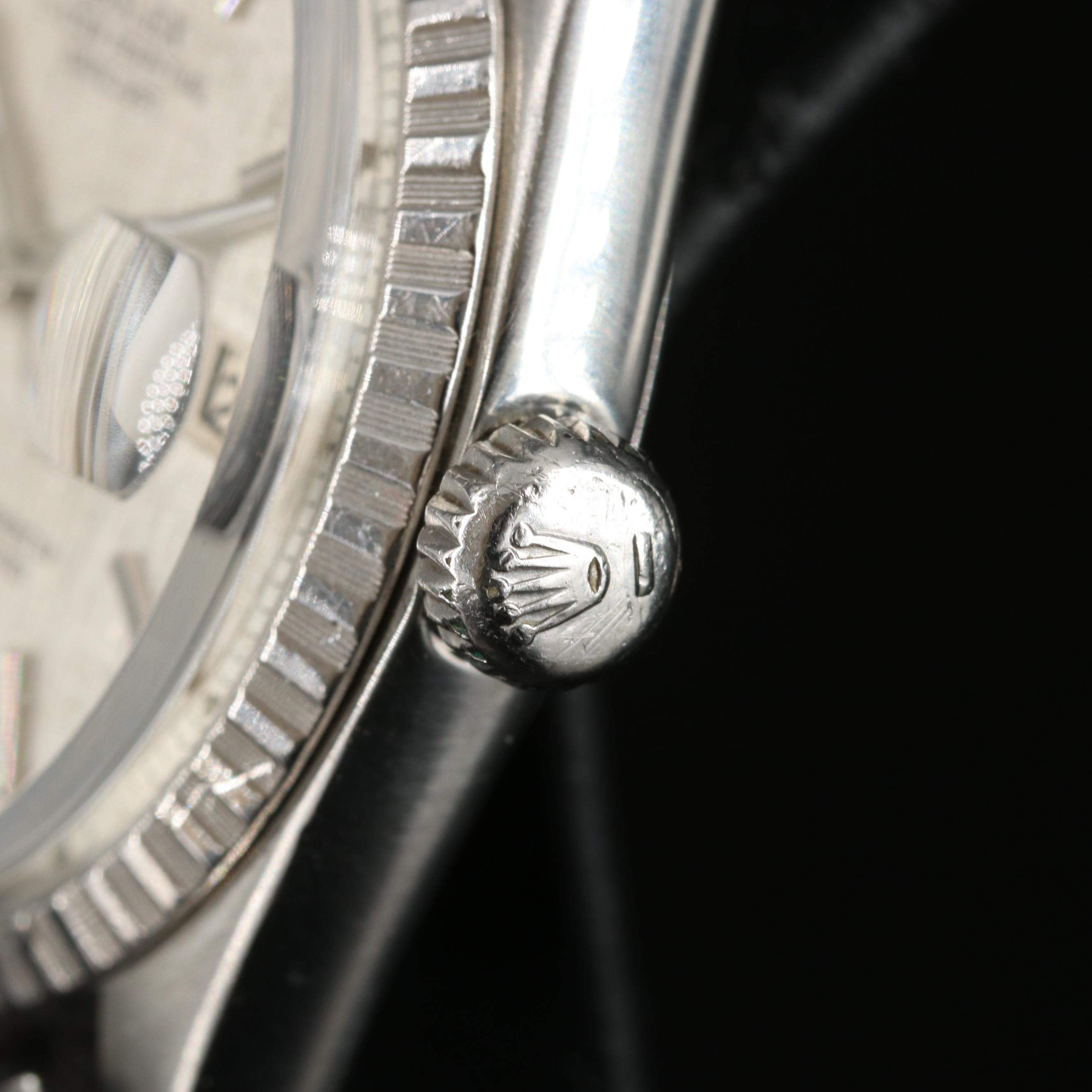 1966 Rolex Oyster Perpetual Datejust Stainless Steel Watch