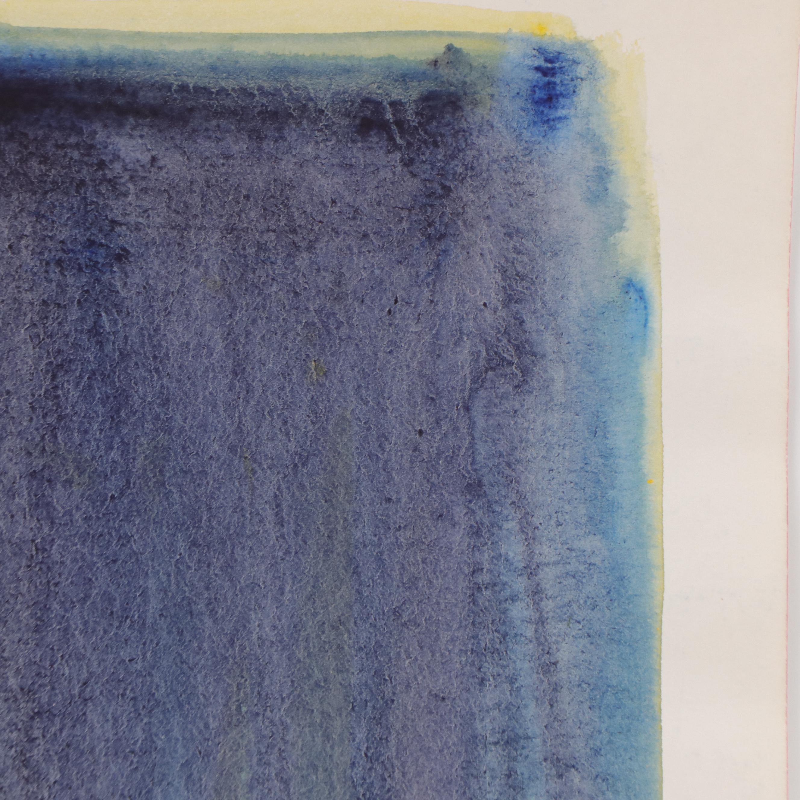 Jack Meanwell Abstract Modern Watercolor Painting, 1978