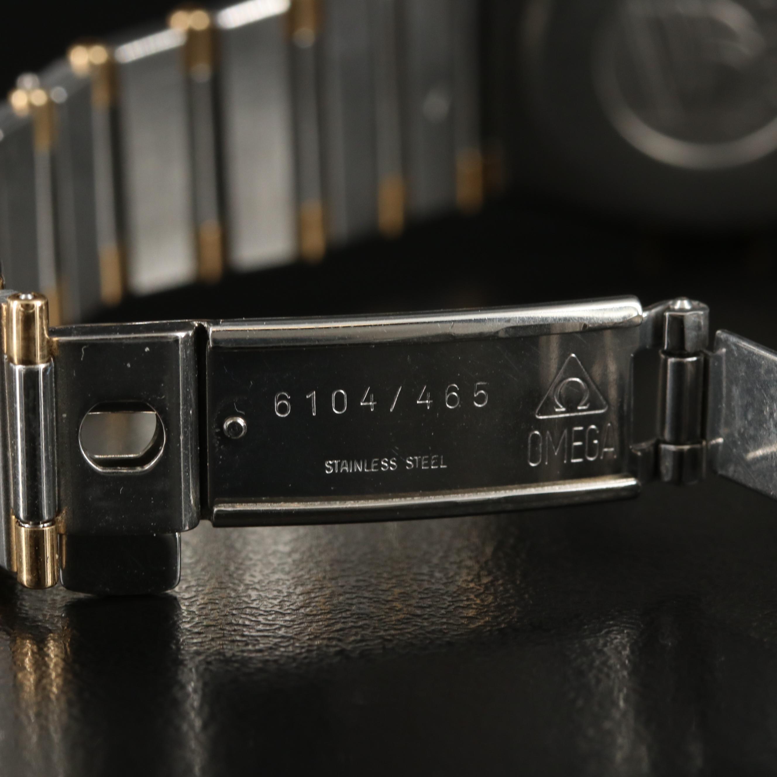 18K and Diamond Omega Constellation Watch