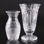 Waterford Crystal "Balmoral" and "Glandore" Vases
