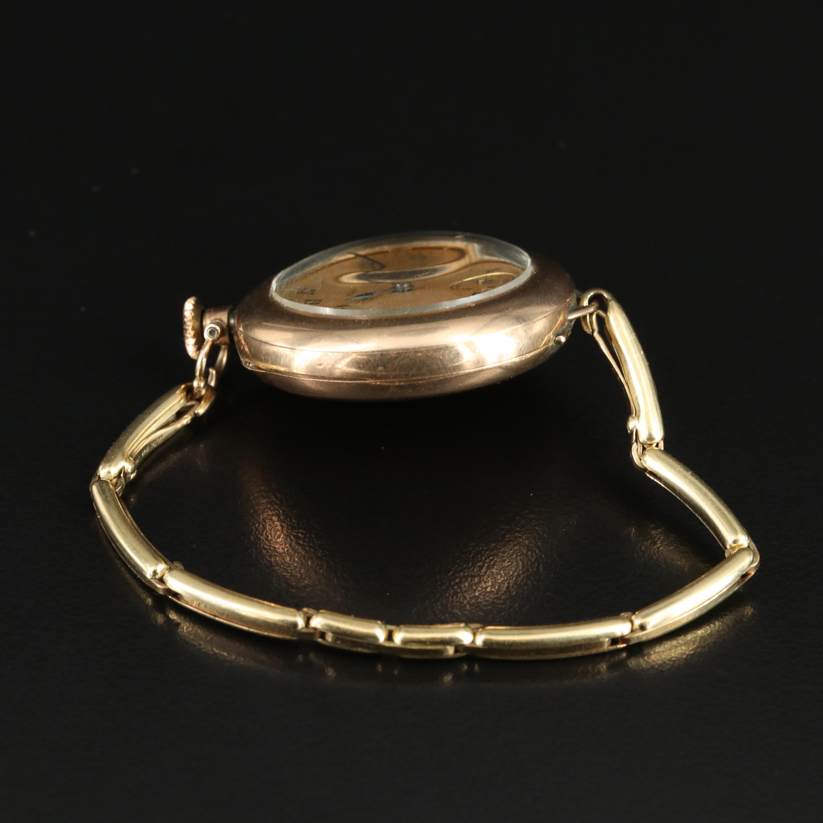 1920 Elgin Gold-Filled Pocket Watch Conversion Watch