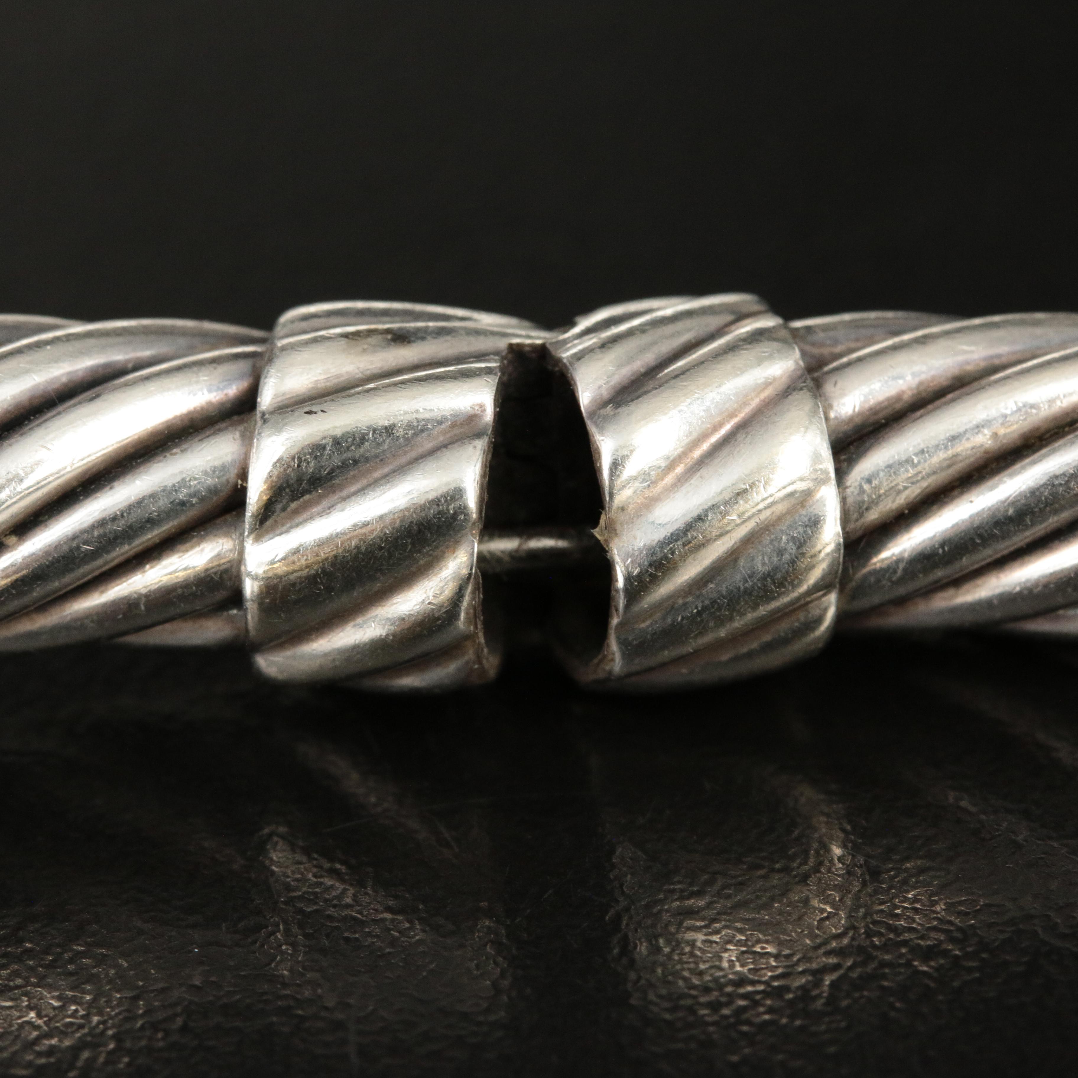 David Yurman "Renaissance®" Sterling and 14K Cuff Bracelet including Citrine