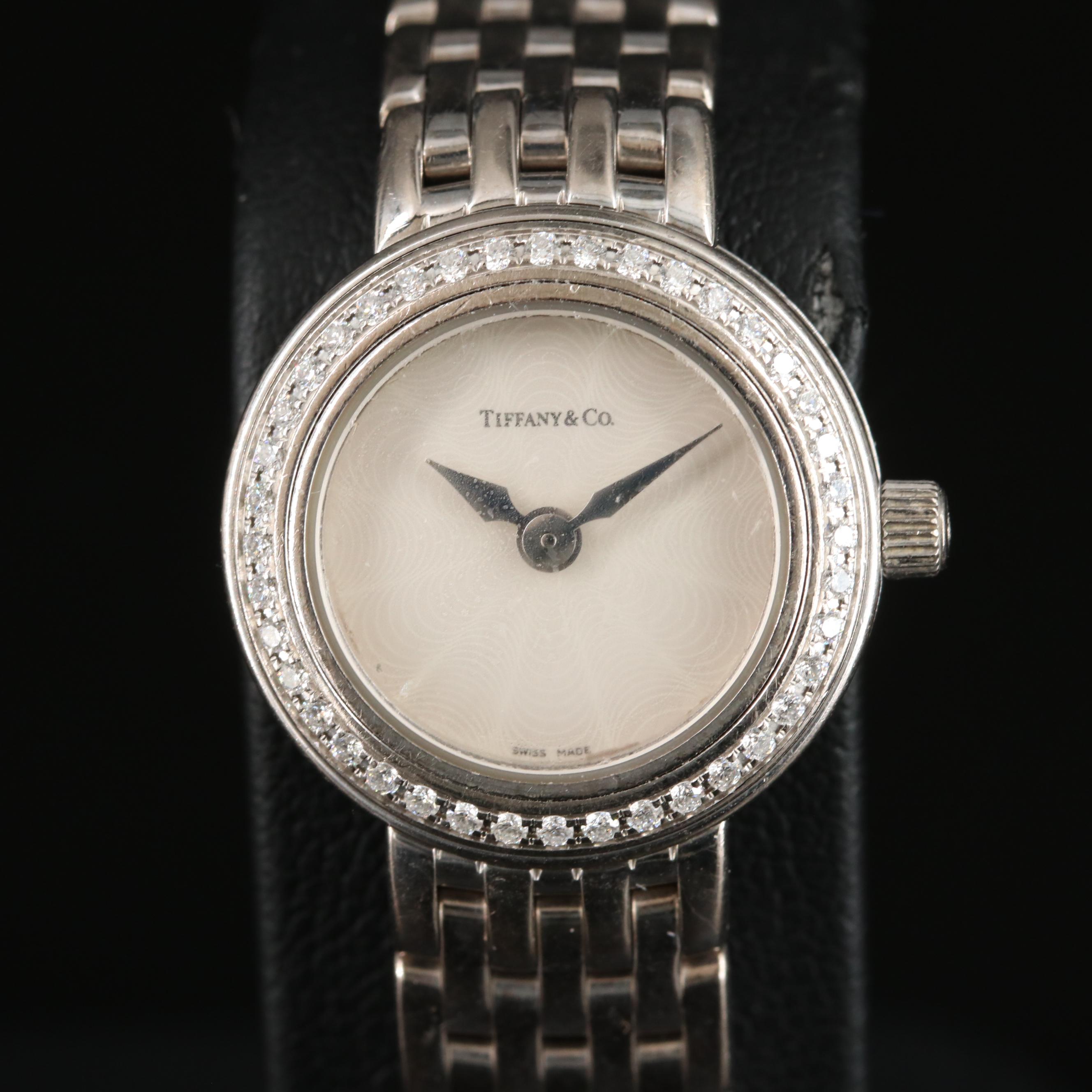 18K Tiffany & Co. Diamond Watch