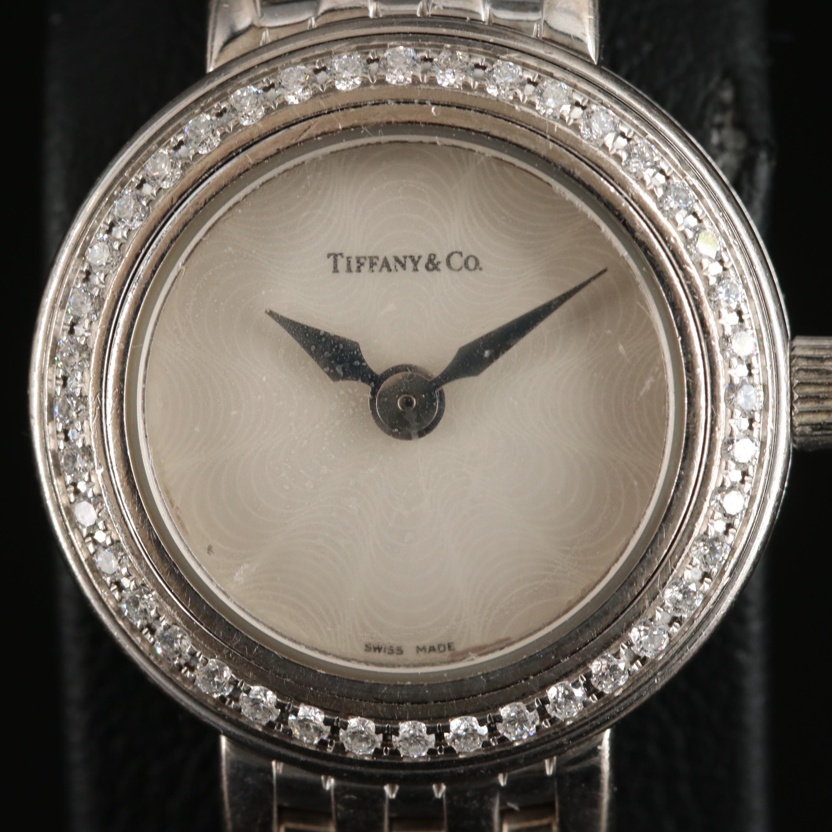 18K Tiffany & Co. Diamond Watch