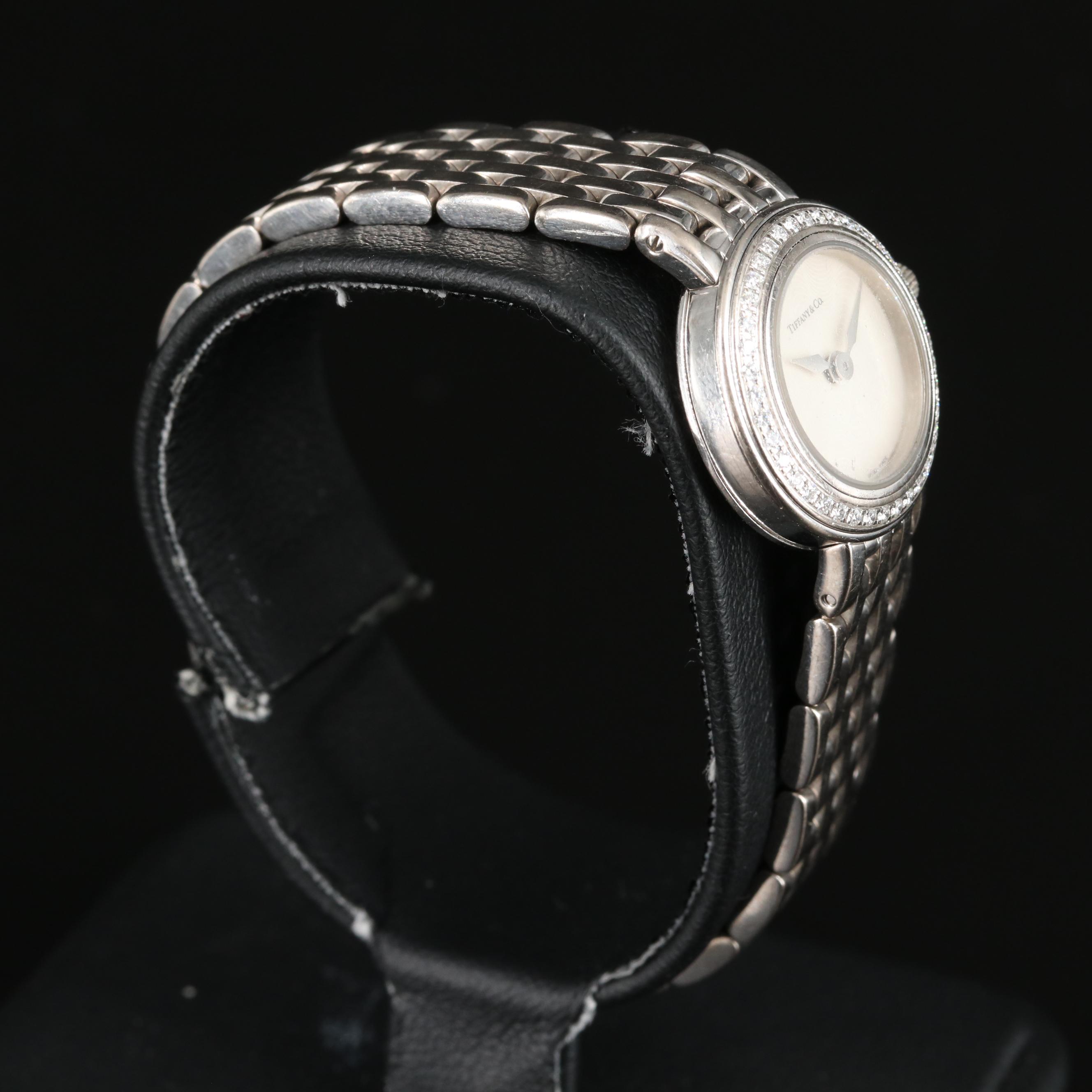 18K Tiffany & Co. Diamond Watch