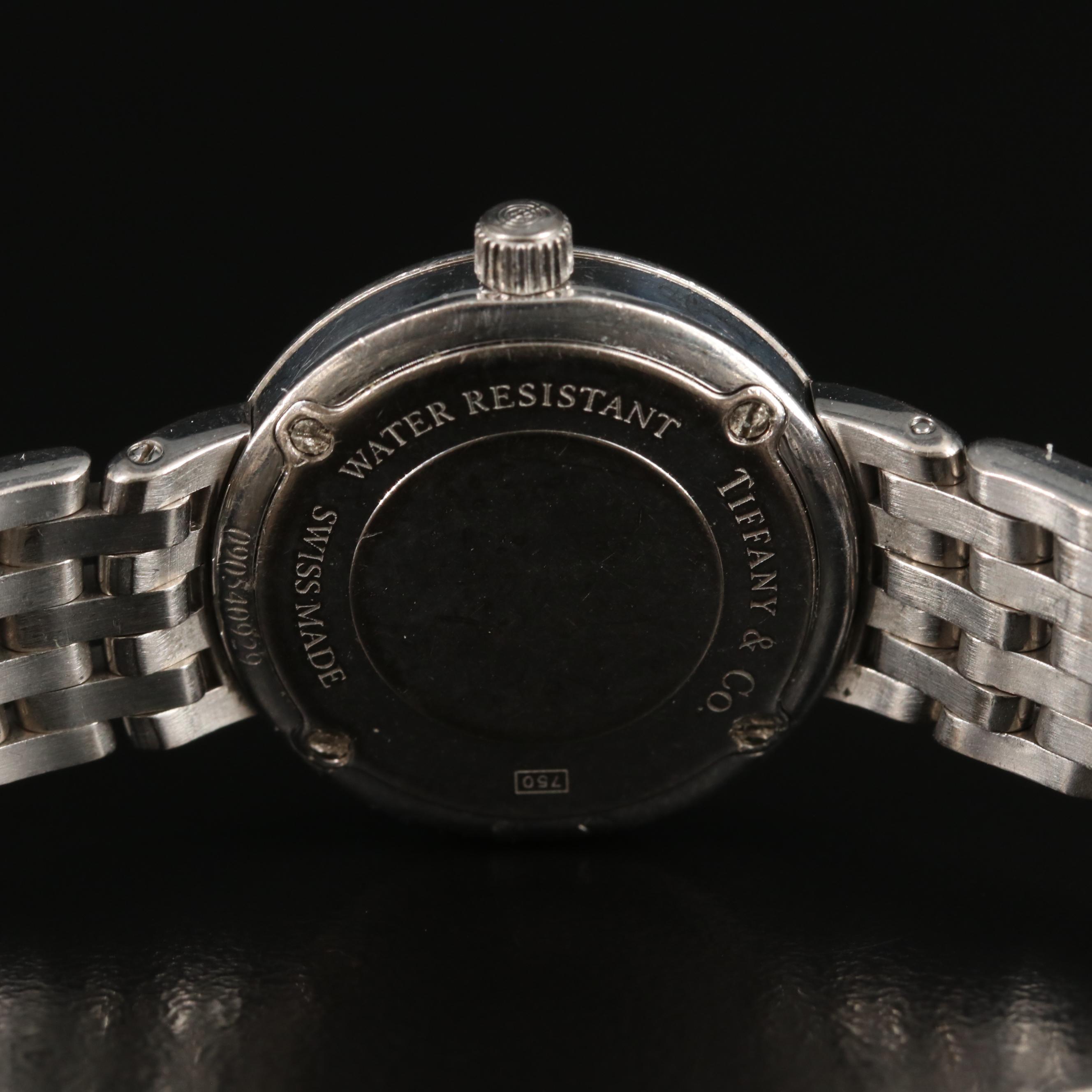 18K Tiffany & Co. Diamond Watch