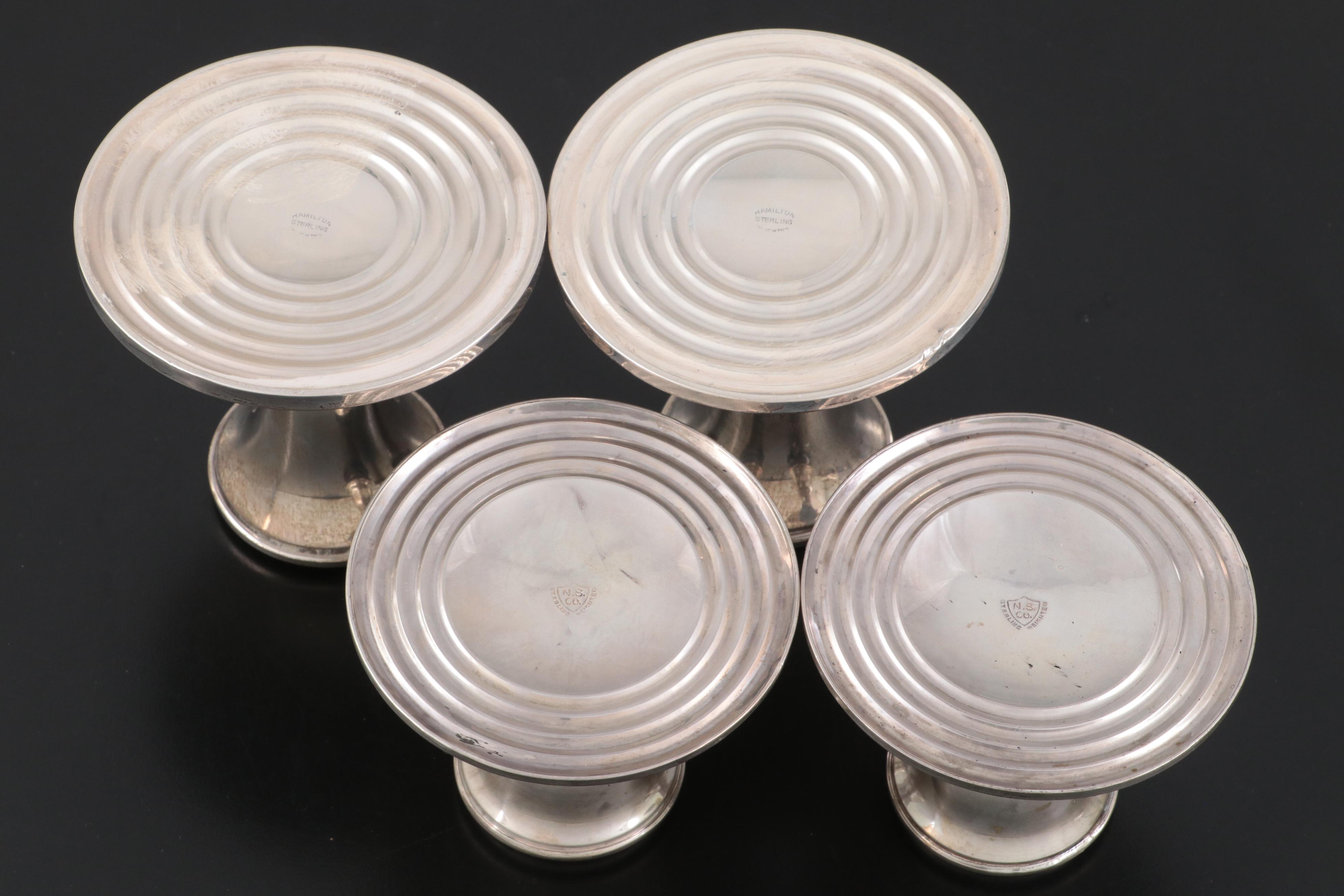 American Sterling Silver Candleholders and Table Accessories