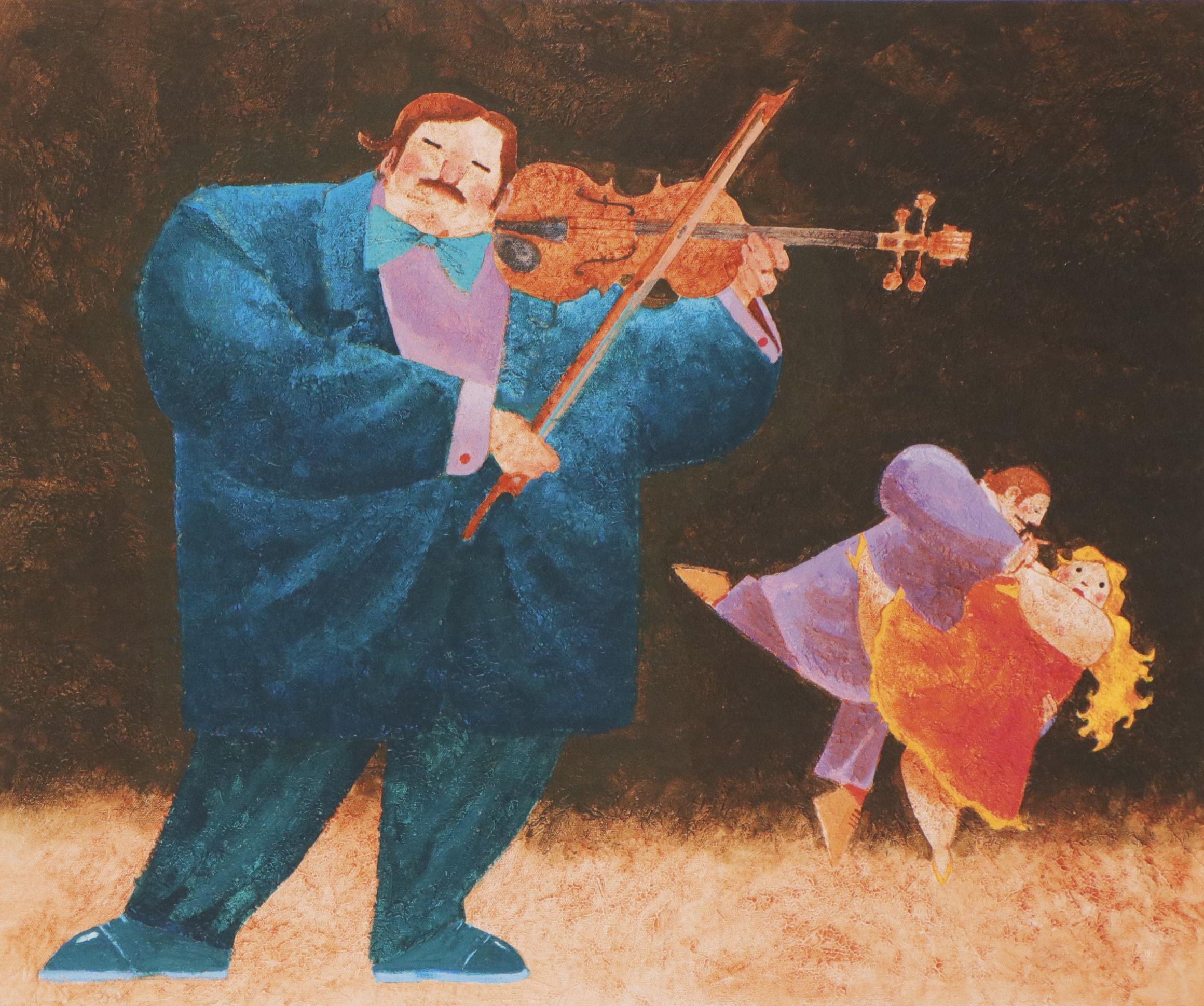 Toni Goffe Limited Edition Giclée "Blue Tango"