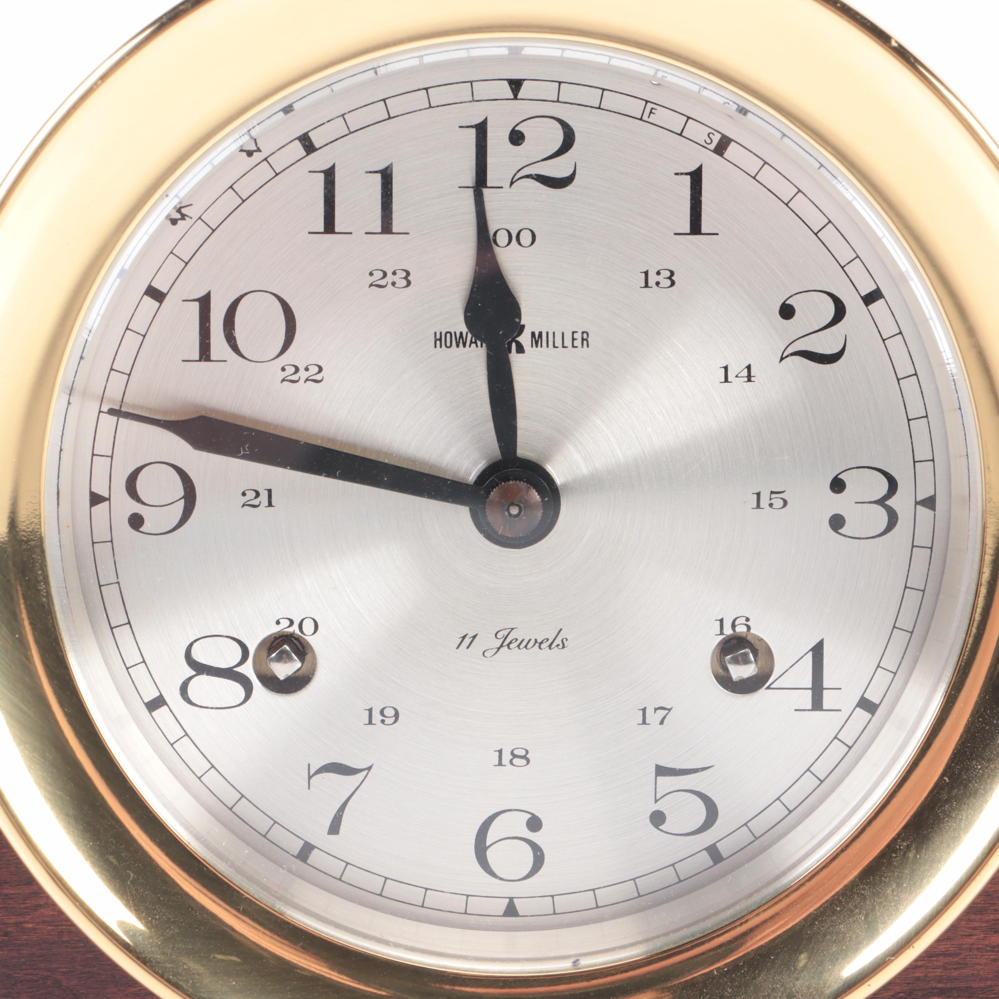 Howard Miller Ship's Clock and Barometer EBTH