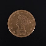 1847-O United States Ten Dollar Gold Coin