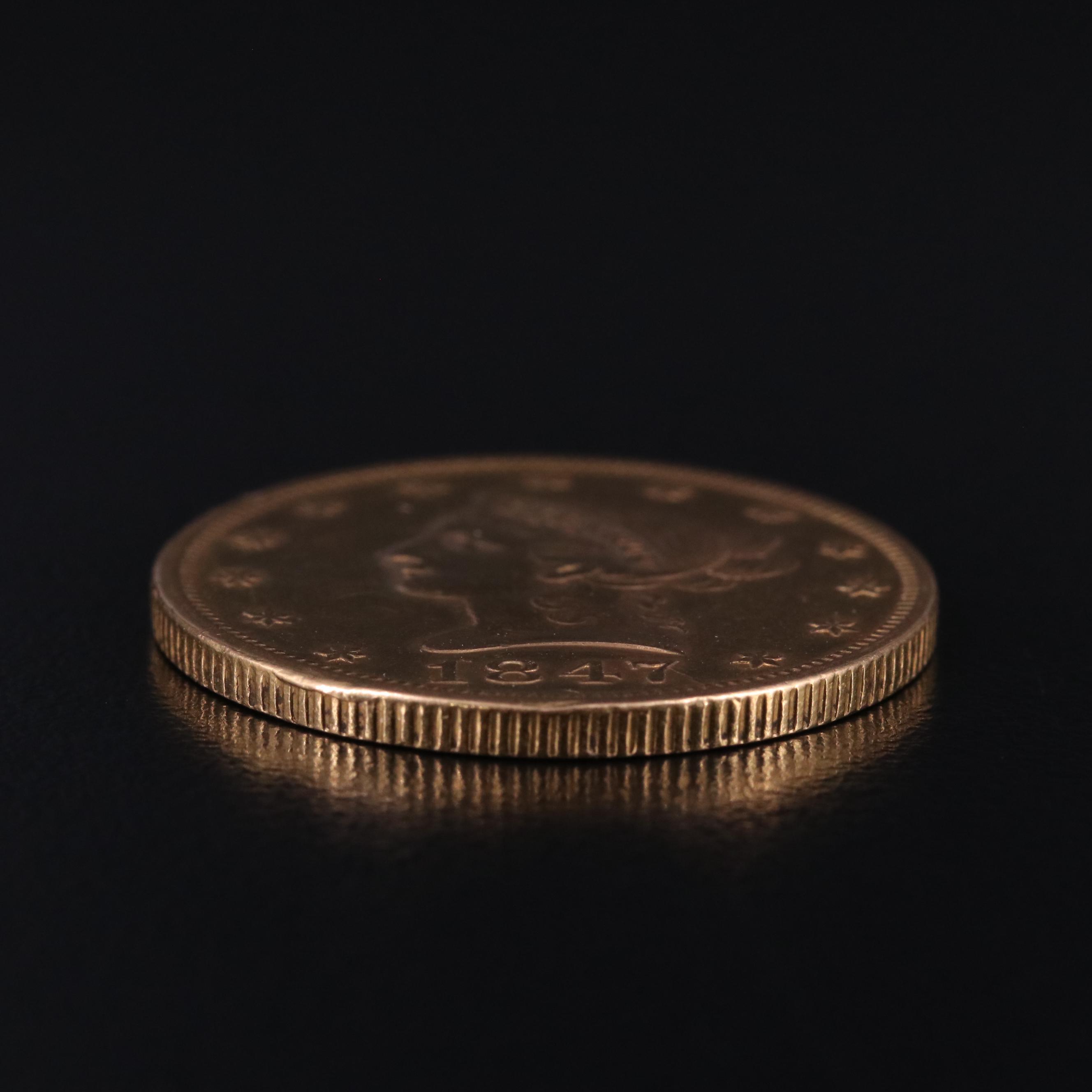 1847-O United States Ten Dollar Gold Coin