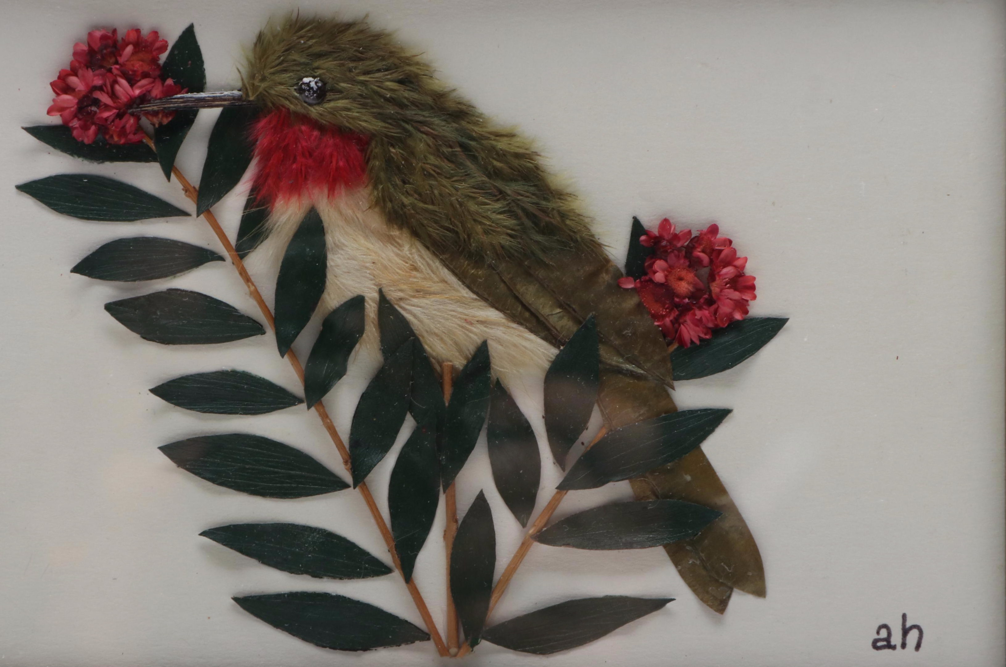 Simeonie Kavik Aventurine Hawk Figurine with Ceramic Bowl and Wall Hanging