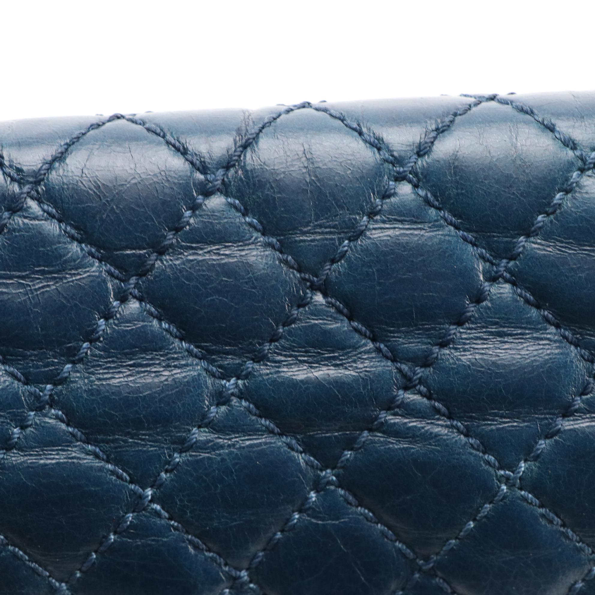 Chanel Boy Large Flap Bag in Crinkle Calfskin Leather