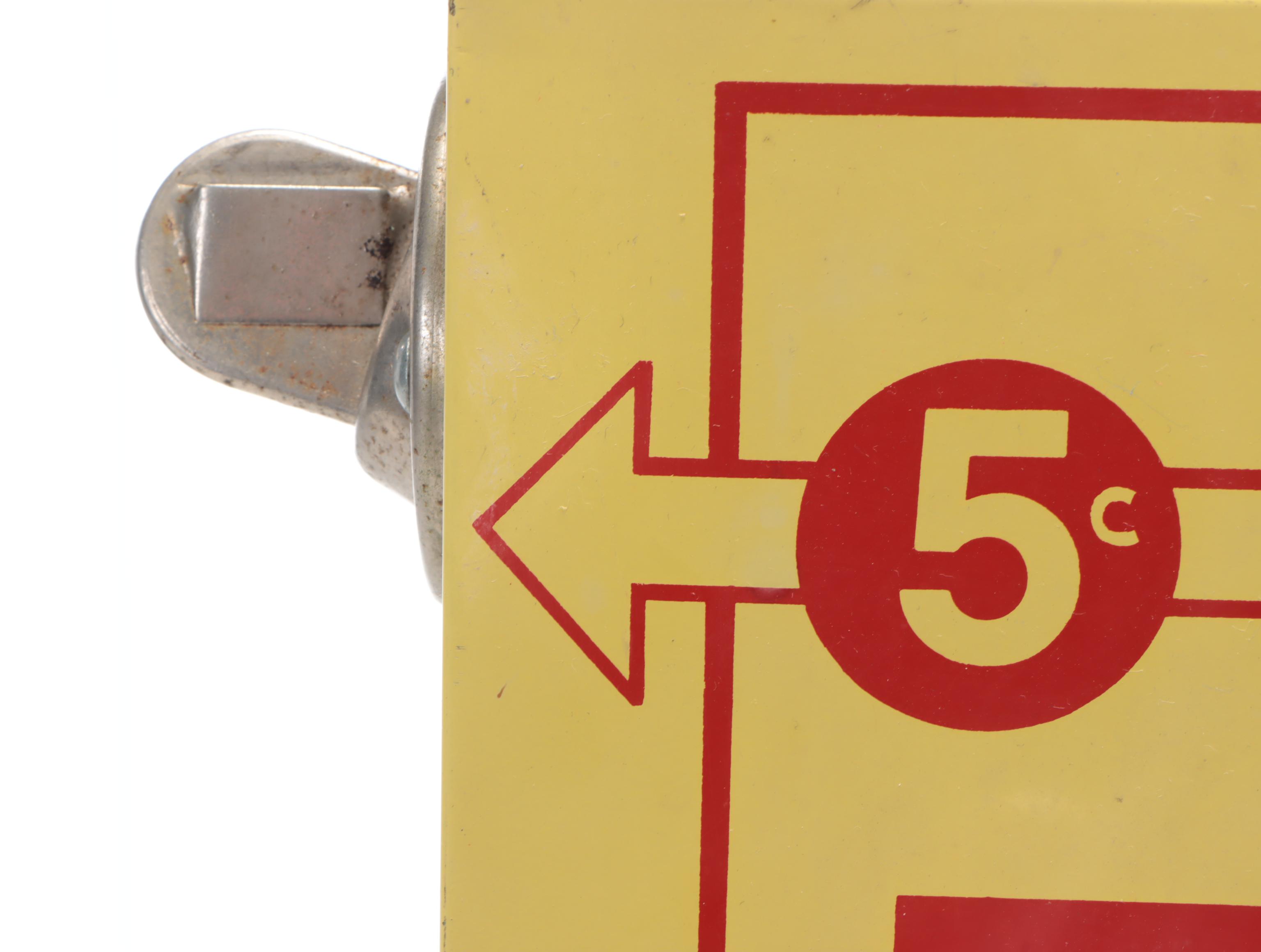 Teeter Meter Metal Table Top Arcade Game