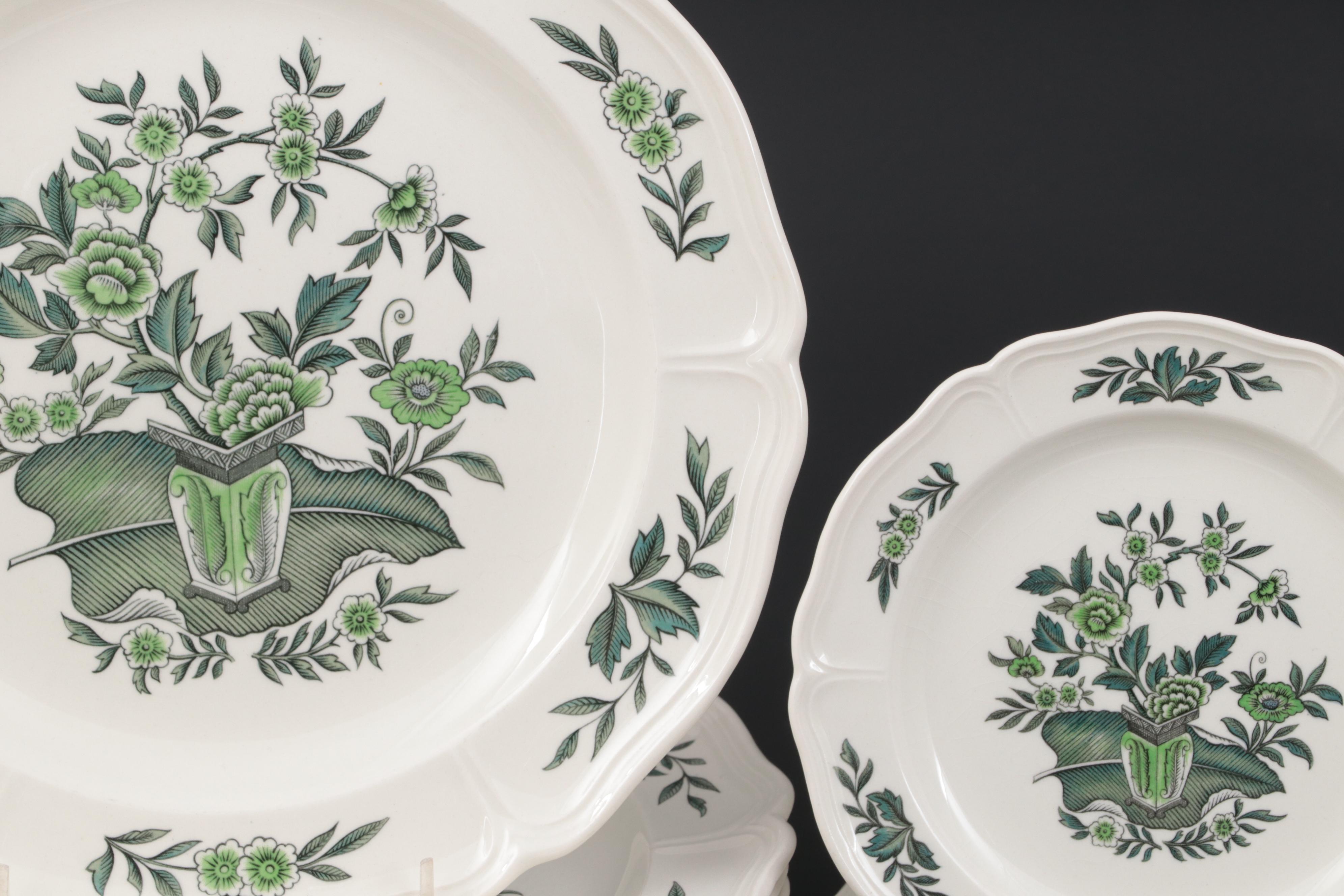 Wedgwood "Green Leaf" Dinnerware, 1949-1957