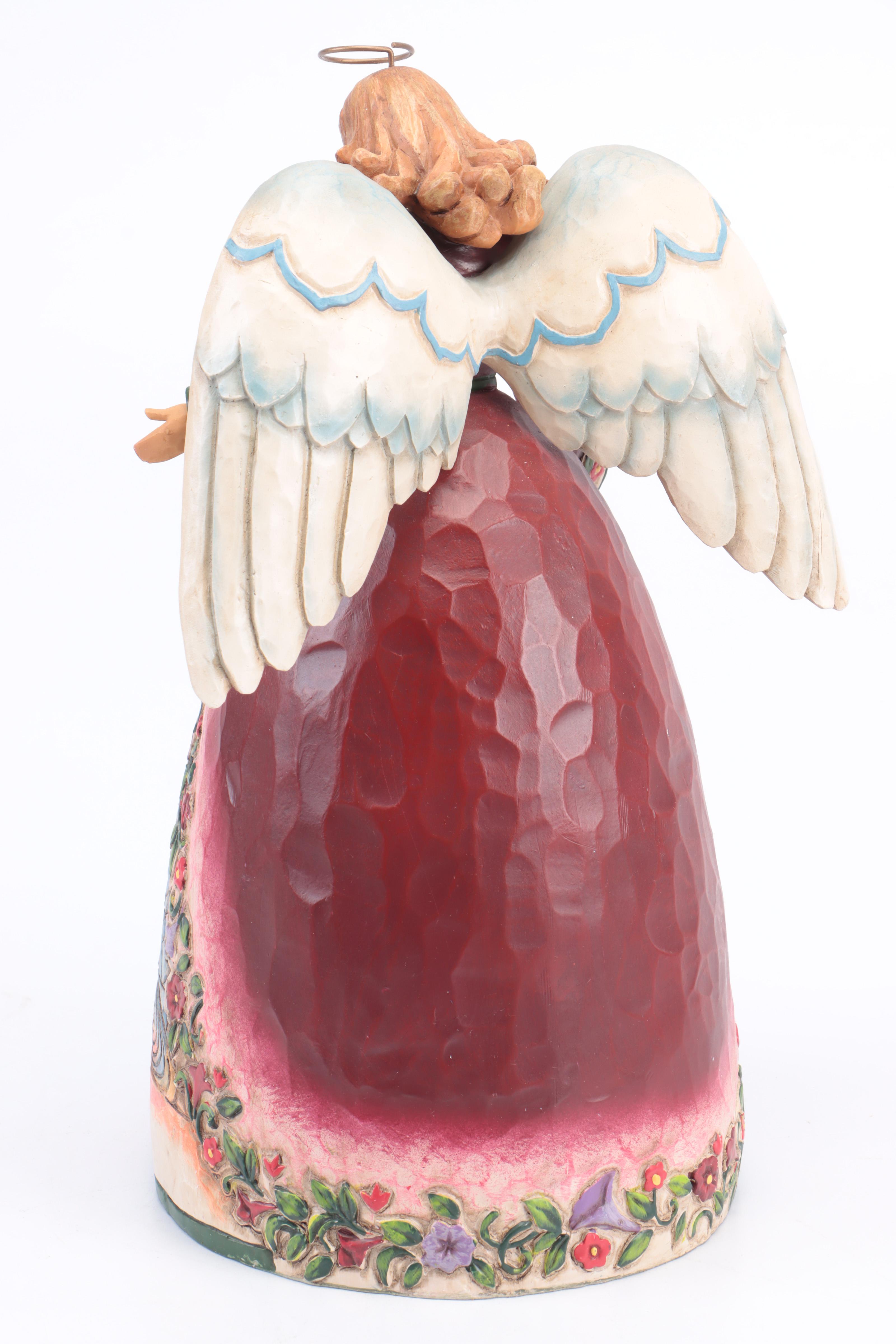 Jim Shore Snowman Musical Figurine with Other Jim Shore Holiday Figurines