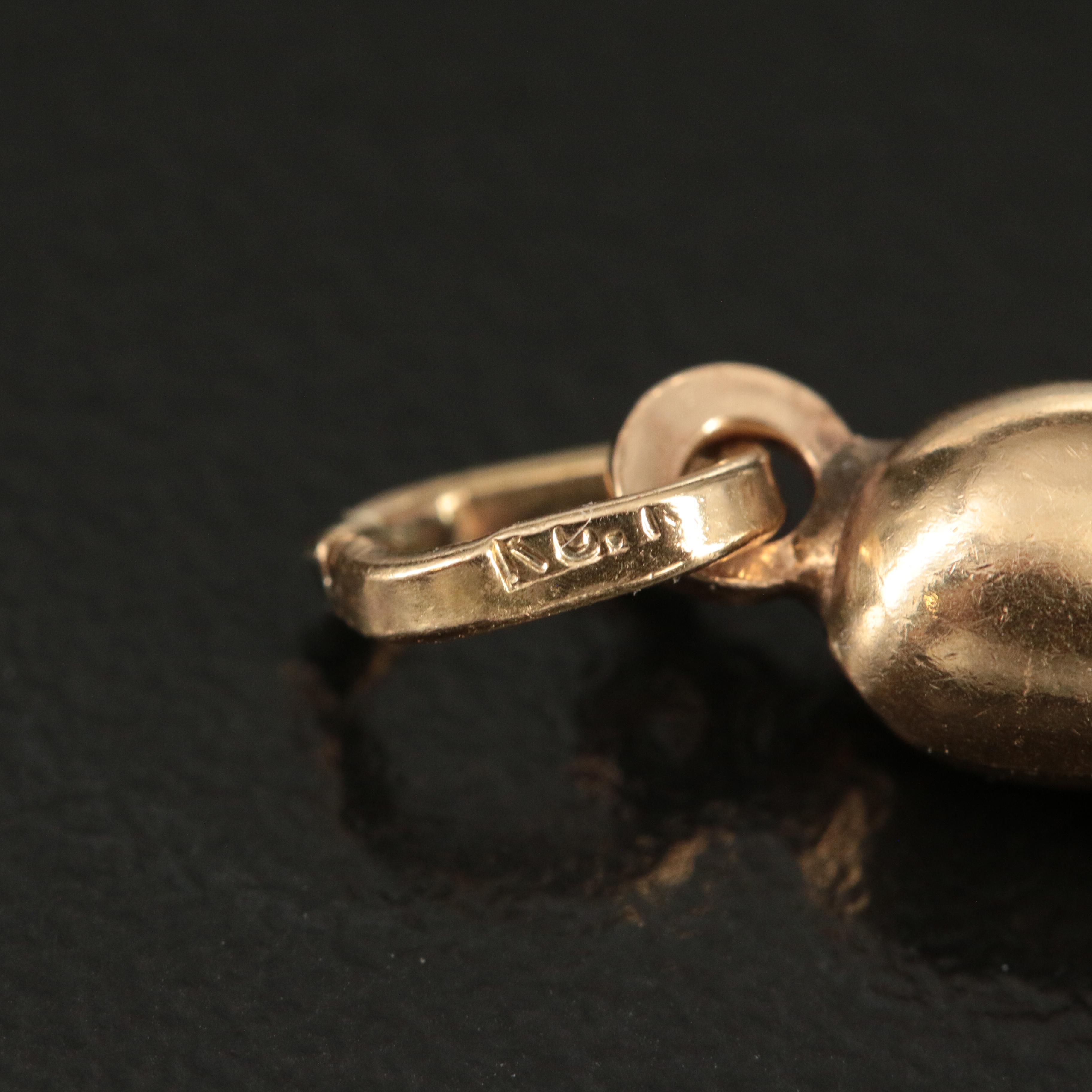 18K Cornicello Pendant