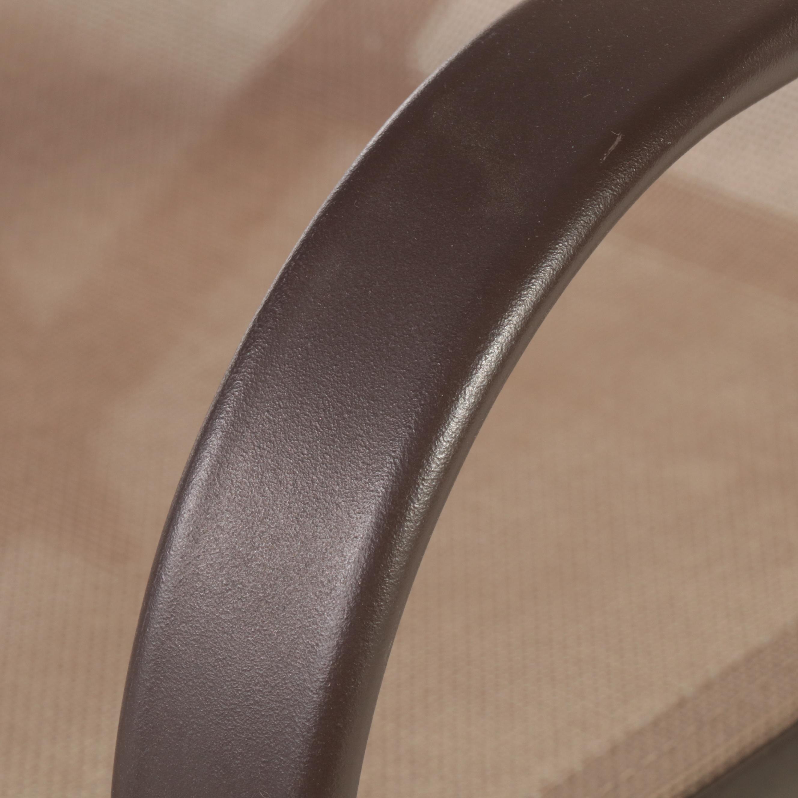 Pair of Powder-Coated Metal Stacking Patio Rockers