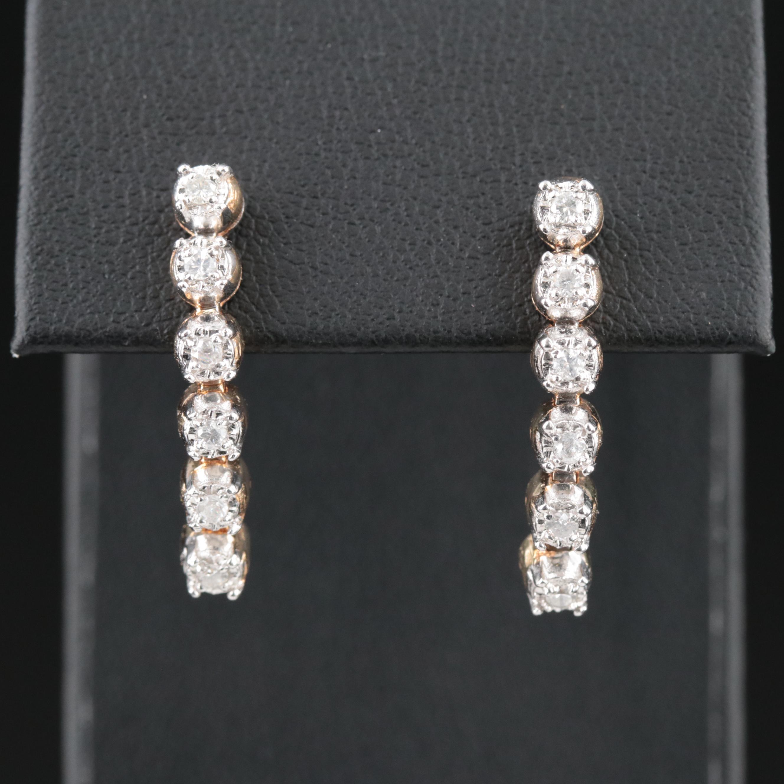 14K 0.27 CTW Diamond Earrings