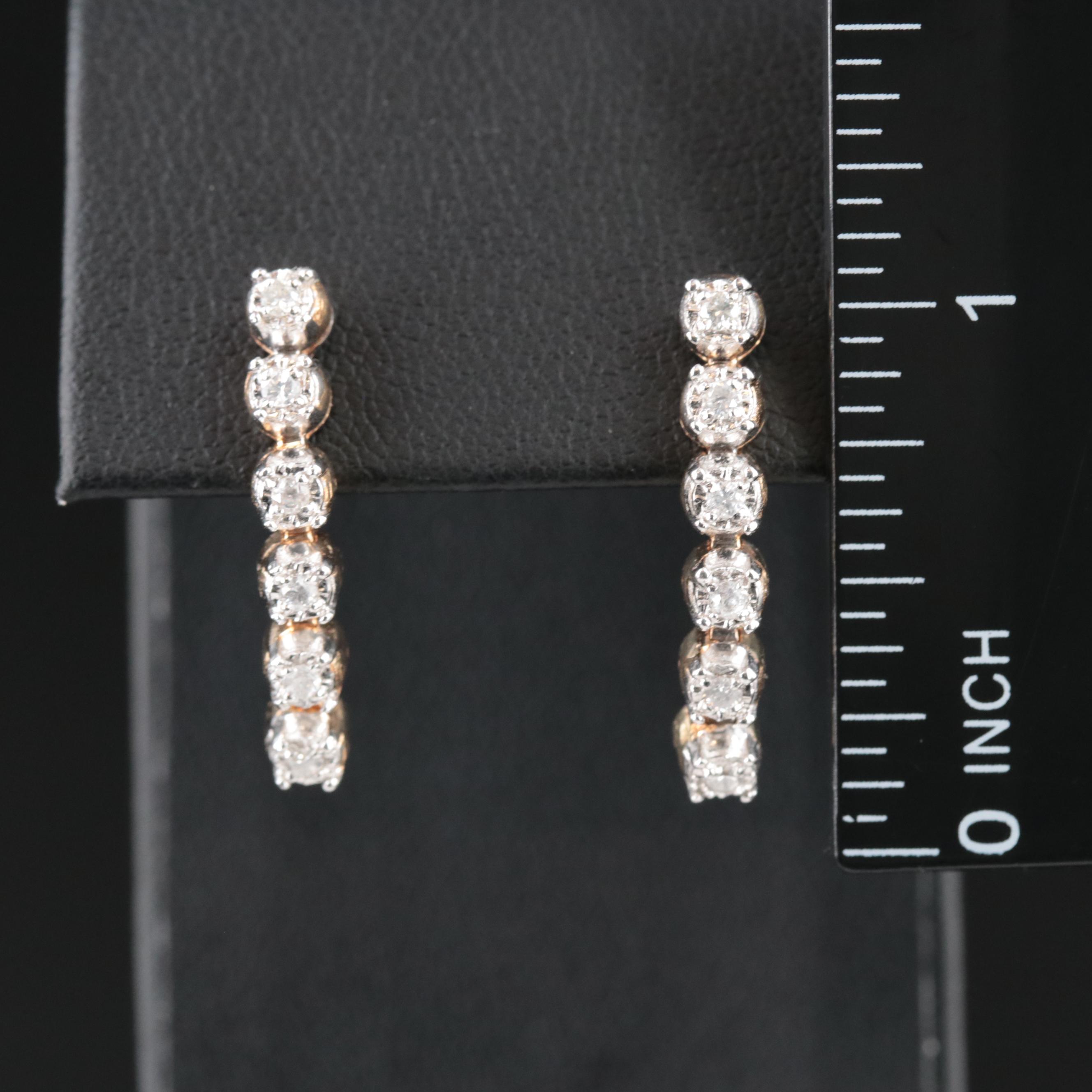 14K 0.27 CTW Diamond Earrings