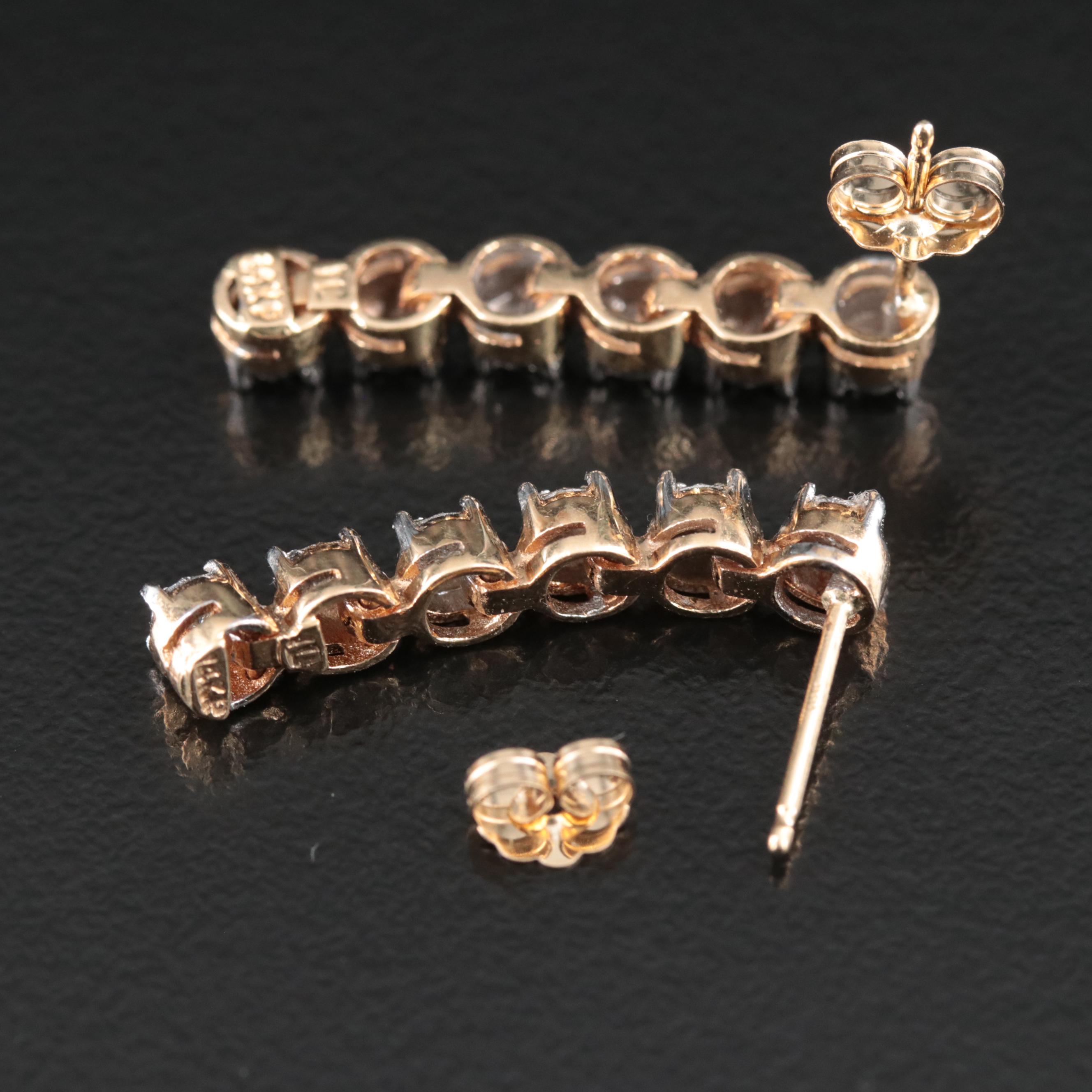 14K 0.27 CTW Diamond Earrings