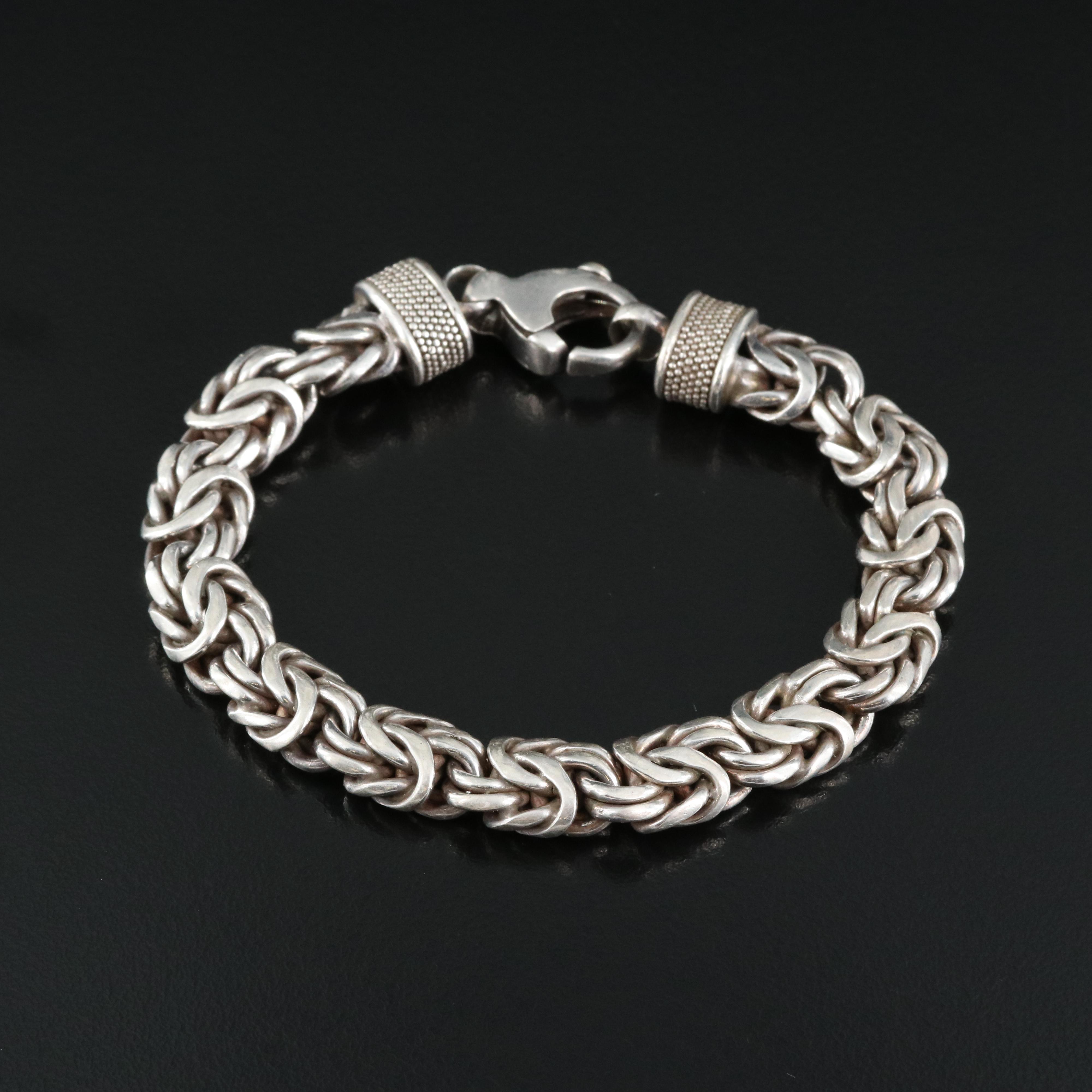 Sterling Byzantine Bracelet
